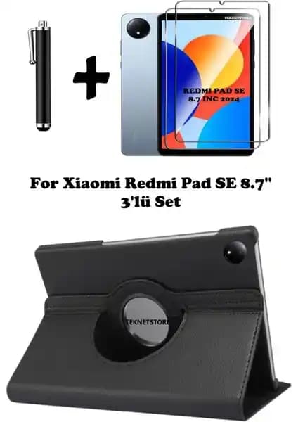 Xiaomi Redmi Pad SE 8.7 İnç Tablet Kılıf ve Aksesuar Seti ile Koruma ve Kullanım Kolaylığı