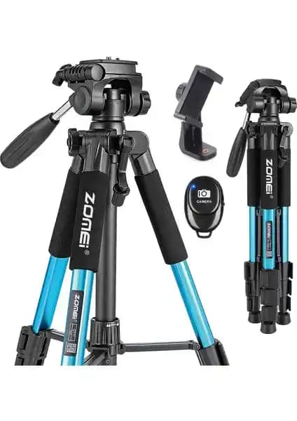 Zomei Q111 Profesyonel Alüminyum Tripod: Hafif ve Dayanıklı Çekim Çözümü