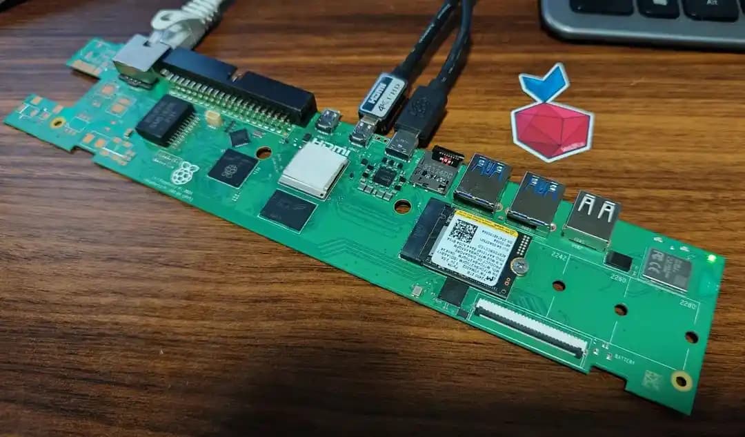 Modifiye Edilmiş Raspberry Pi 500: 2TB NVMe Depolama ile Yüksek Performanslı Mini Bilgisayar