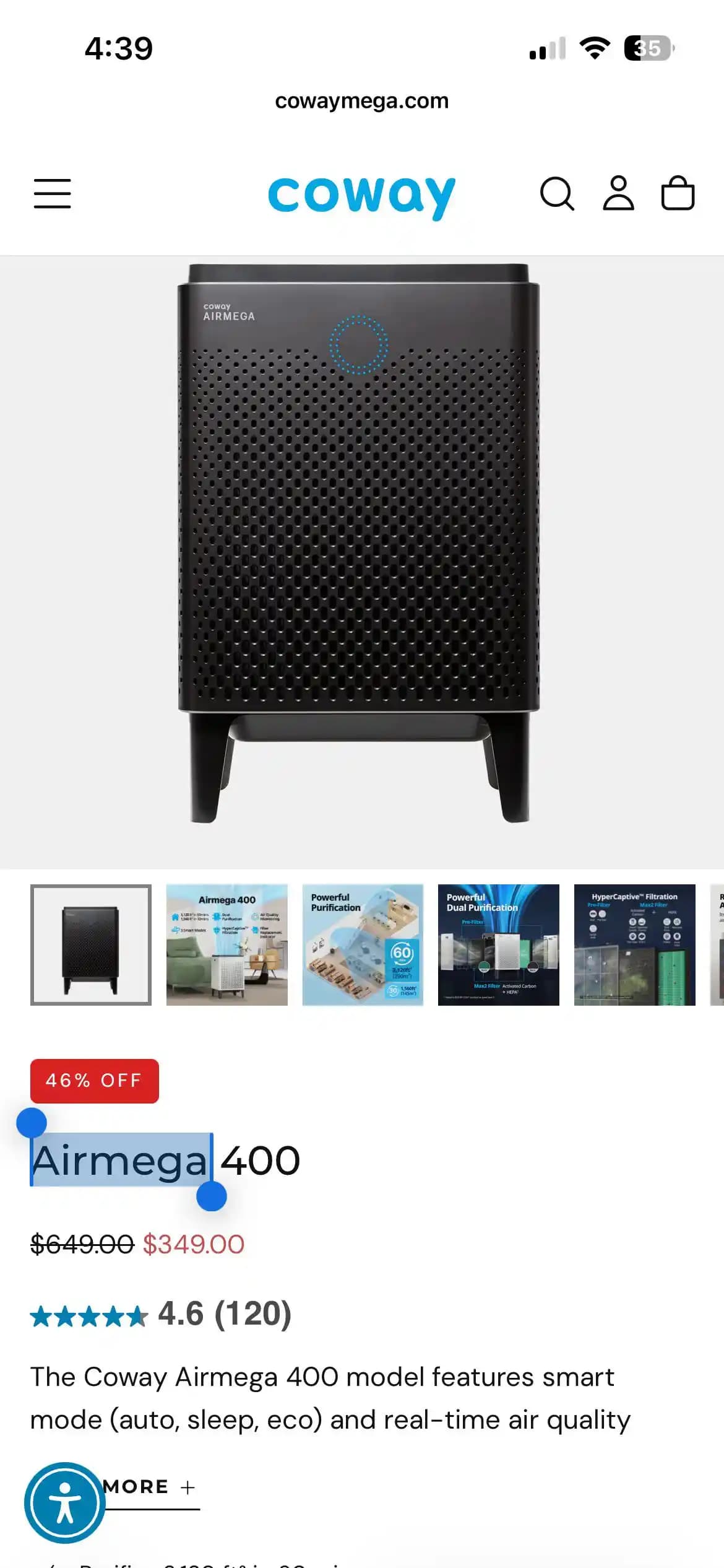 Coway Airmega 400 Hava Temizleyici: Apartman Daireleri İçin Performans ve Kullanım Analizi