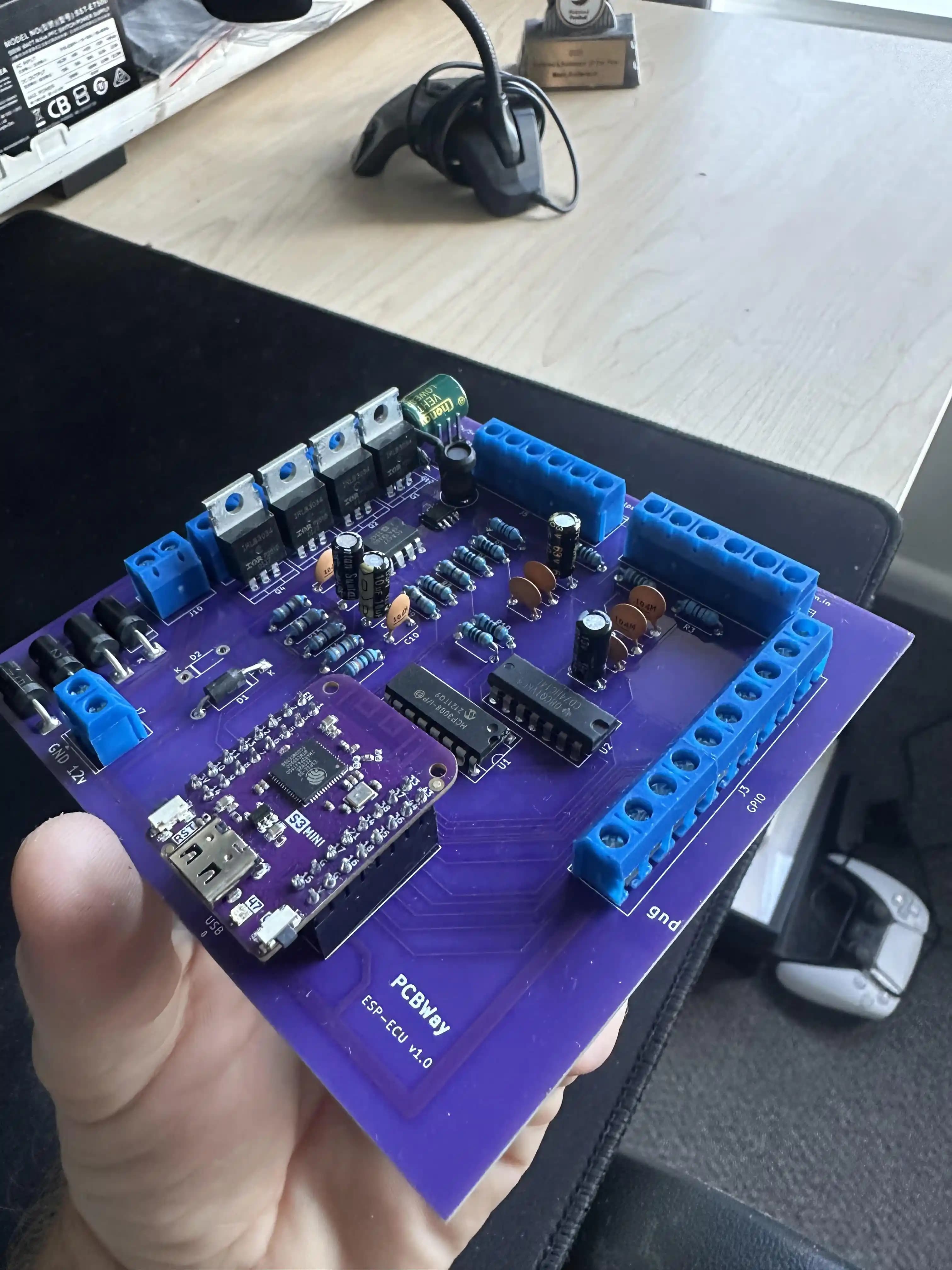 ESP32 Tabanlı Standalone ECU için İlk Profesyonel PCB Tasarımı ve Uygulama Süreci