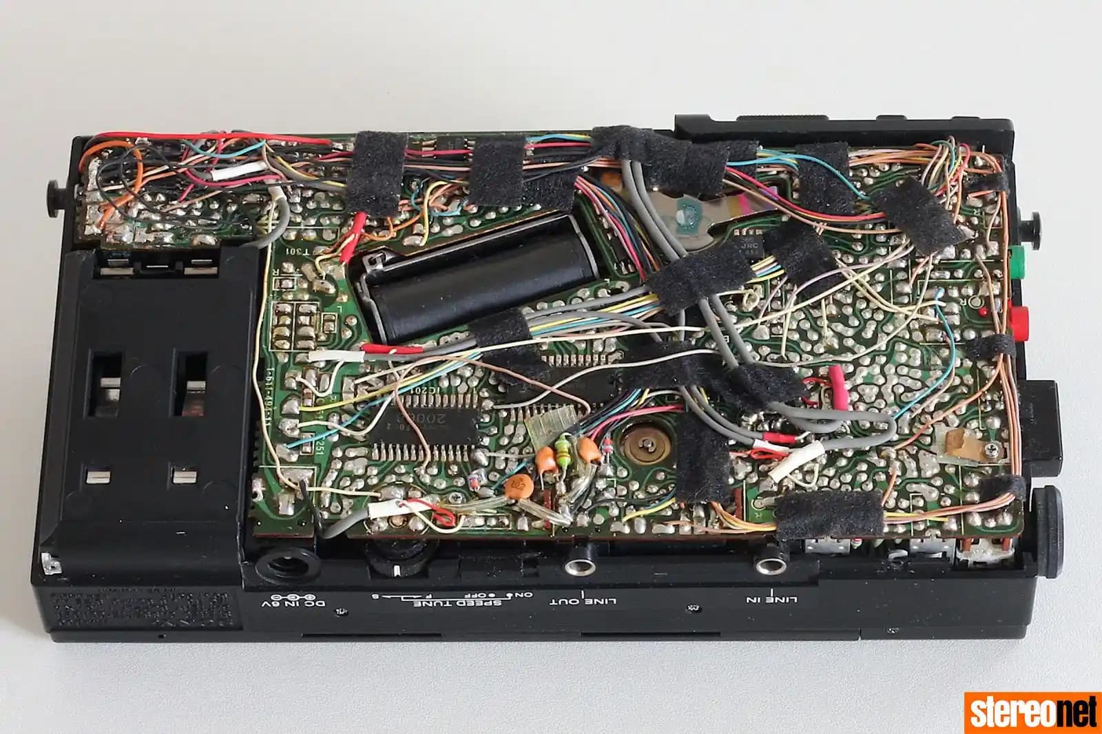 Sony WM-D6C Kaset Alan Kayıt Cihazının Erken Revizyon Ana Kart Tasarımı ve Teknik Özellikleri