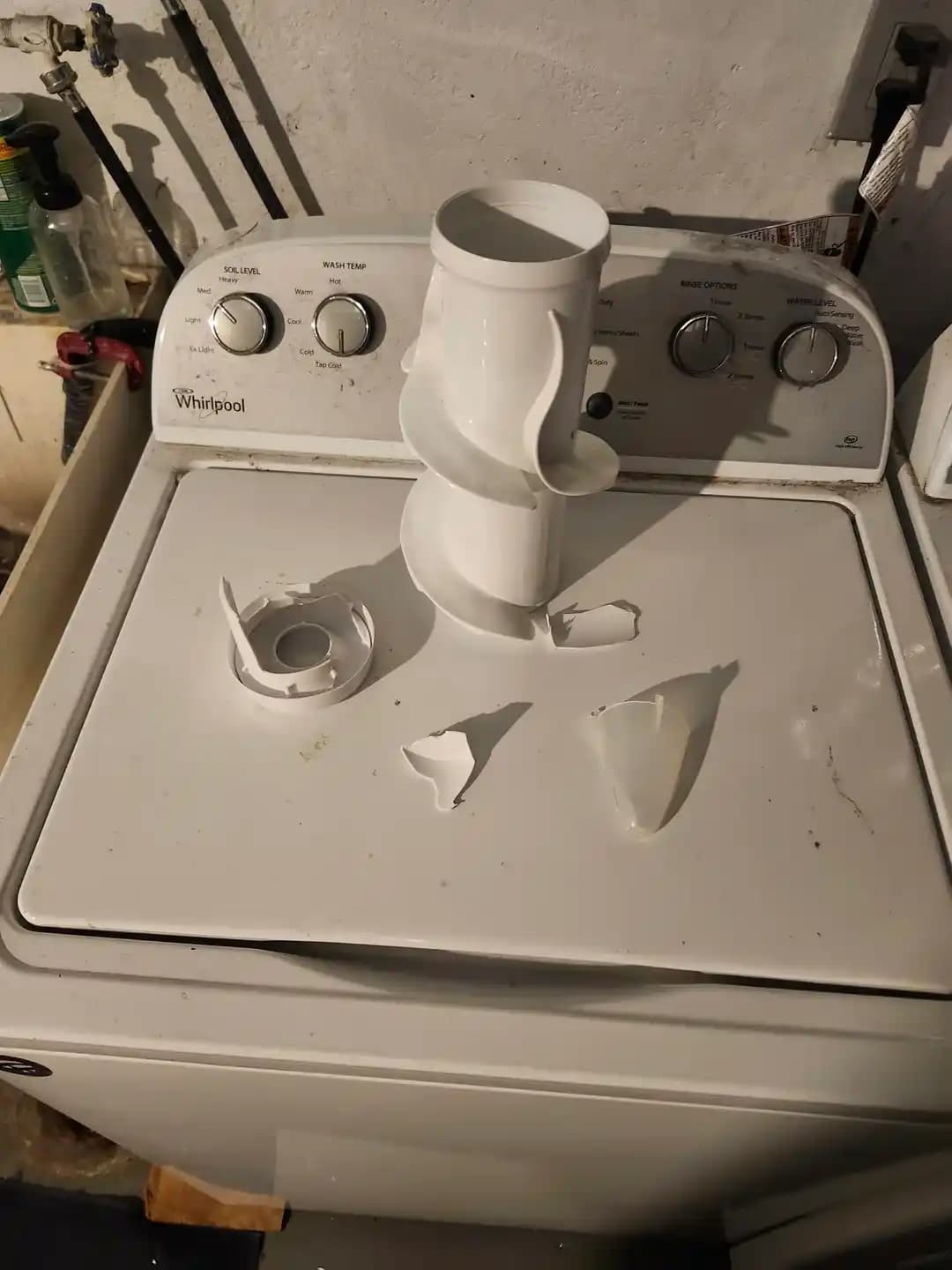Whirlpool Çamaşır Makinesi Agitator Arızası: Belirtiler, Tamir ve Kullanım Önerileri