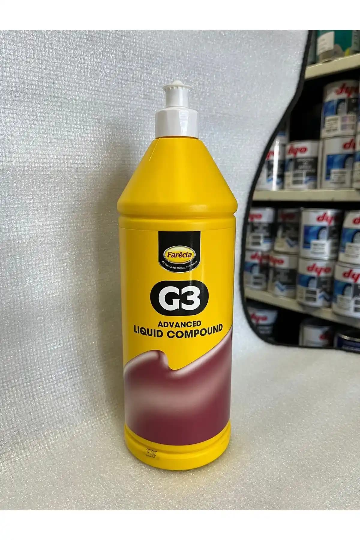 3M G3 Advanced Çizik Giderici Sıvı Pasta ile Yüzeylerde Parlaklık ve Çizik Giderme