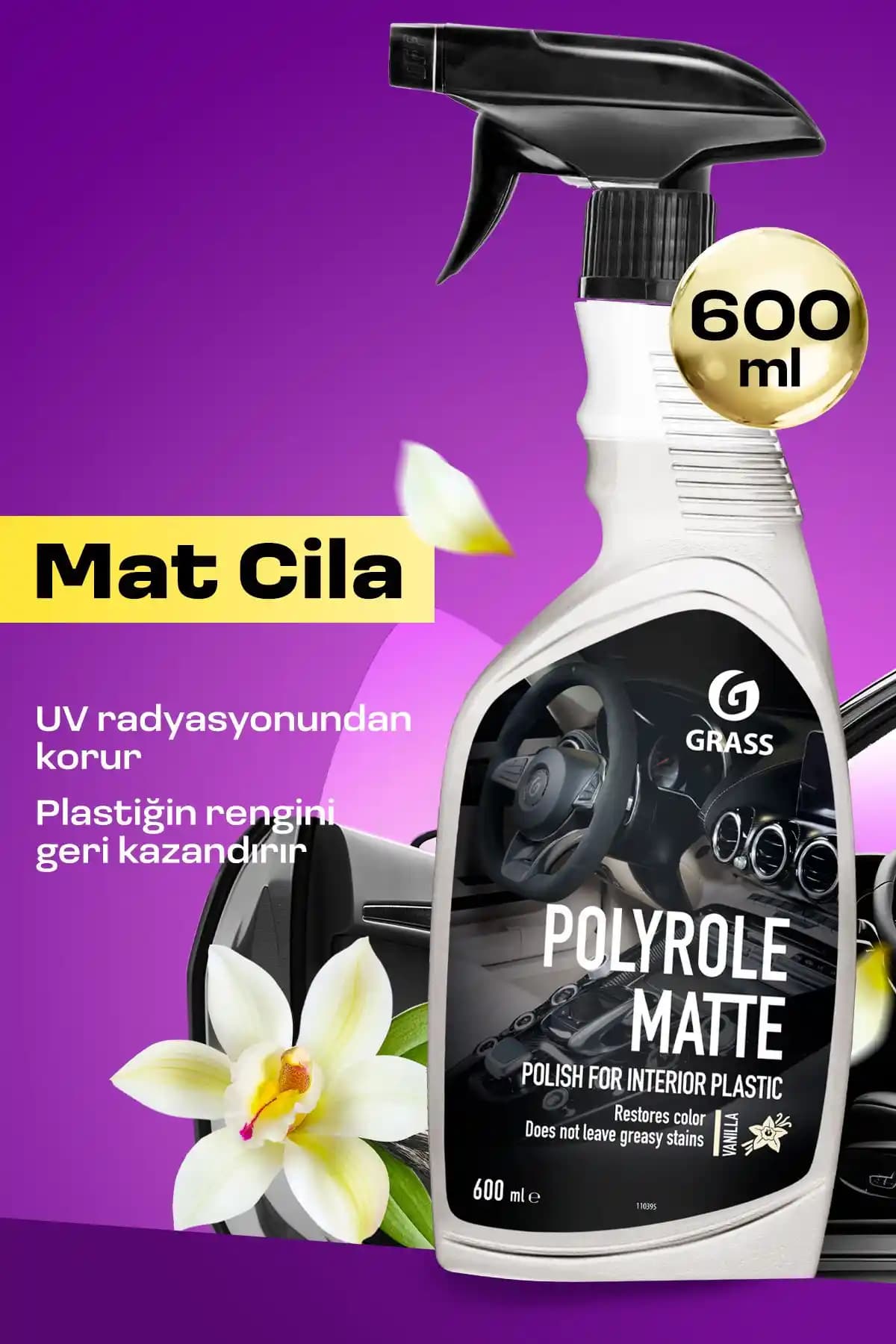 Araç İçi Torpido Bakım Ürünleri Karşılaştırması: GRASS Polyrole Matte ve TRAX Sütü