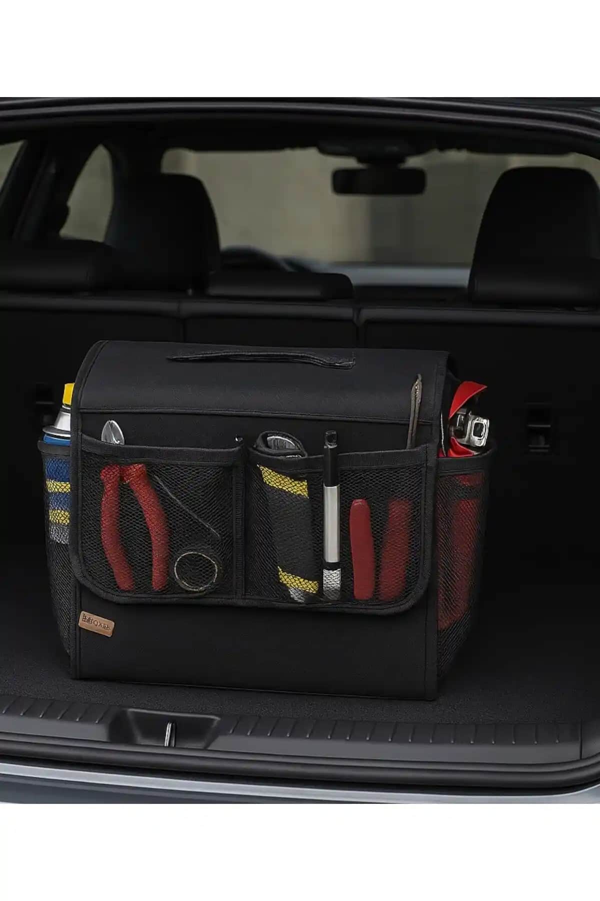 Araç İçin Pratik ve Dayanıklı Bagaj Düzenleyici Çanta FDF STORE Üretimi