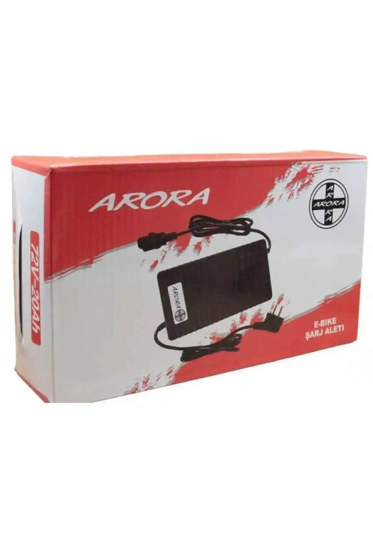 Arora 72V 20-24Ah Elektrikli Bisiklet Şarj Aleti Yüksek Performans ve Dayanıklılık