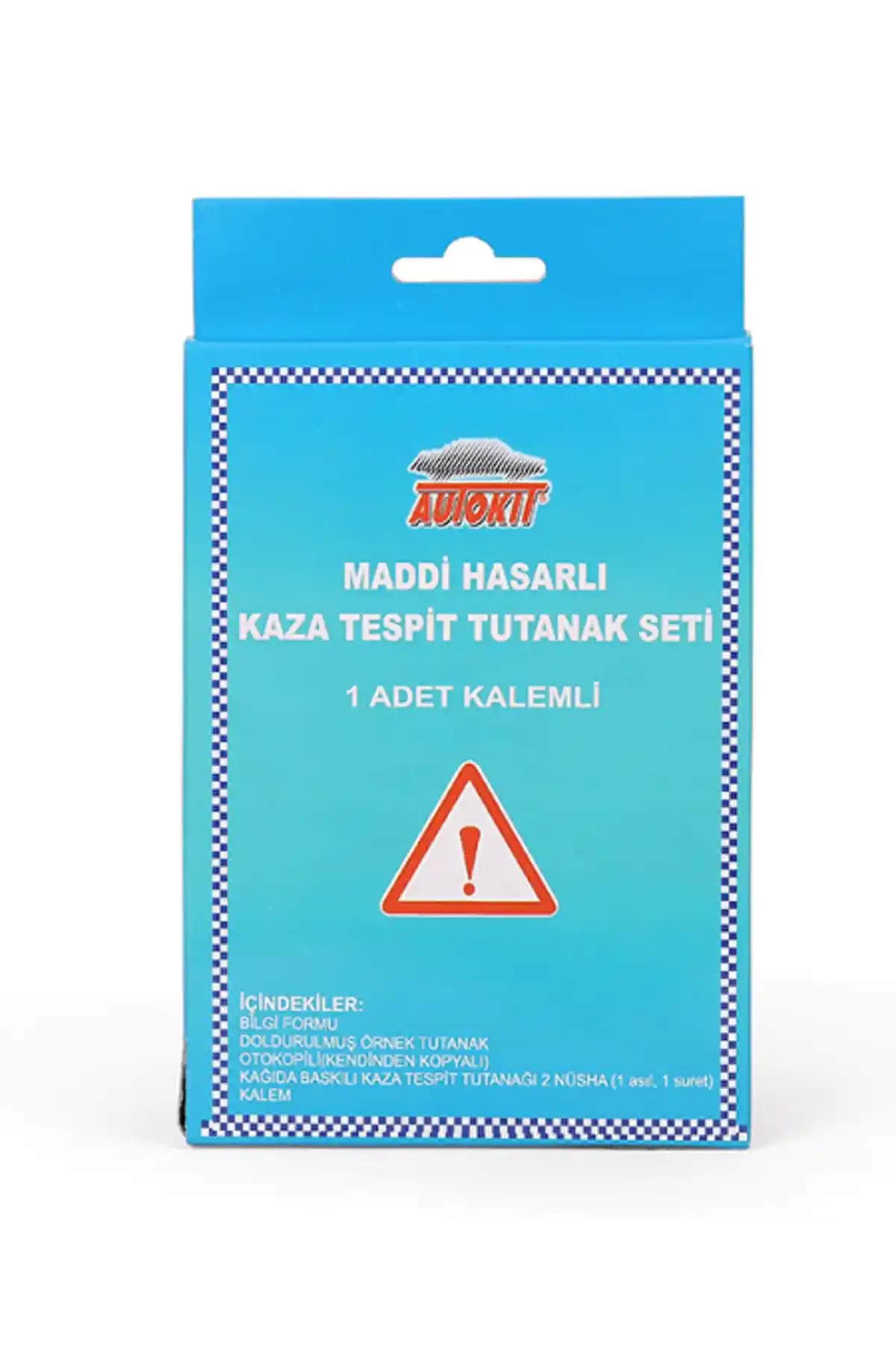 Autokit Kaza Tespit Tutanak Seti: Güvenlik ve Kullanım Kolaylığı Sağlayan Pratik Çözüm