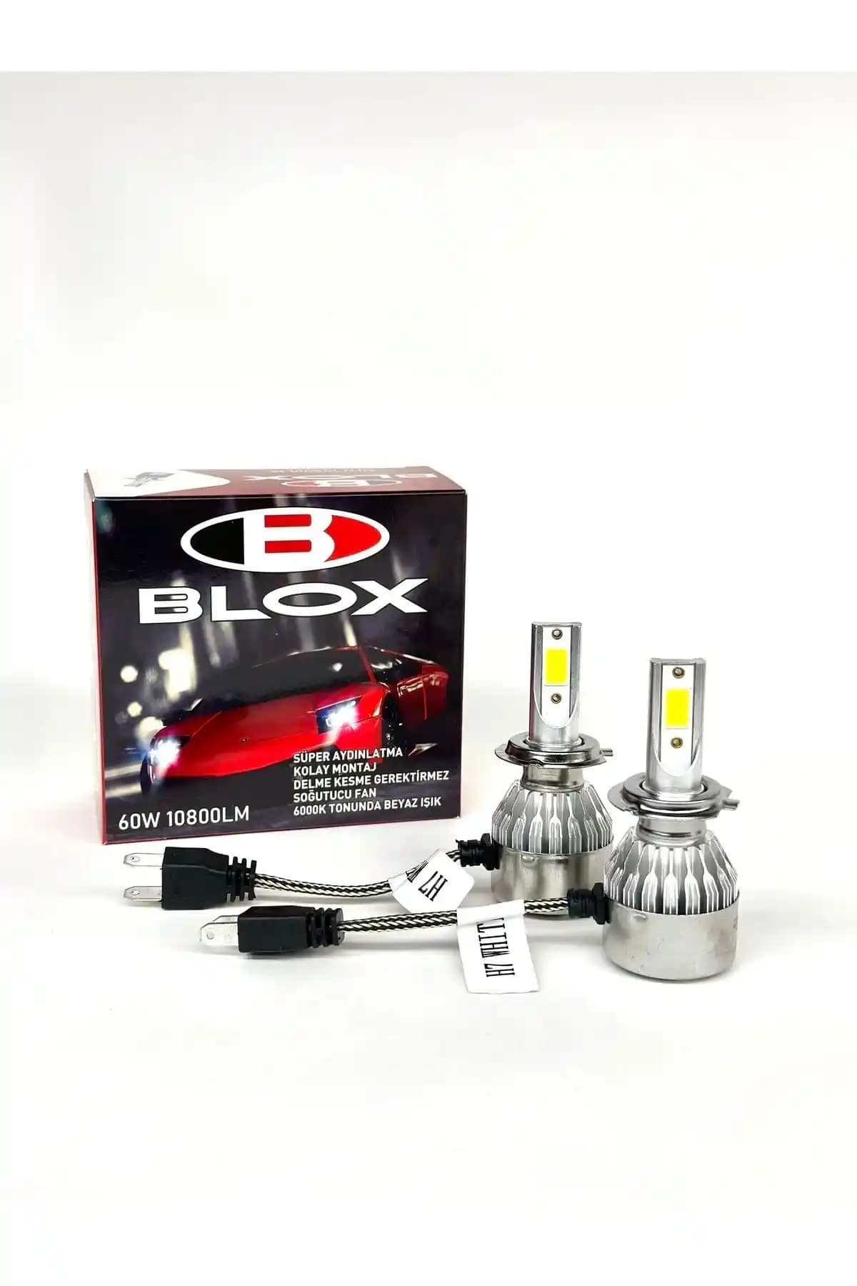 BLOX H7 Soğutmalı LED Xenon Far Ampulü: Yüksek Performans ve Estetik Birlikteliği