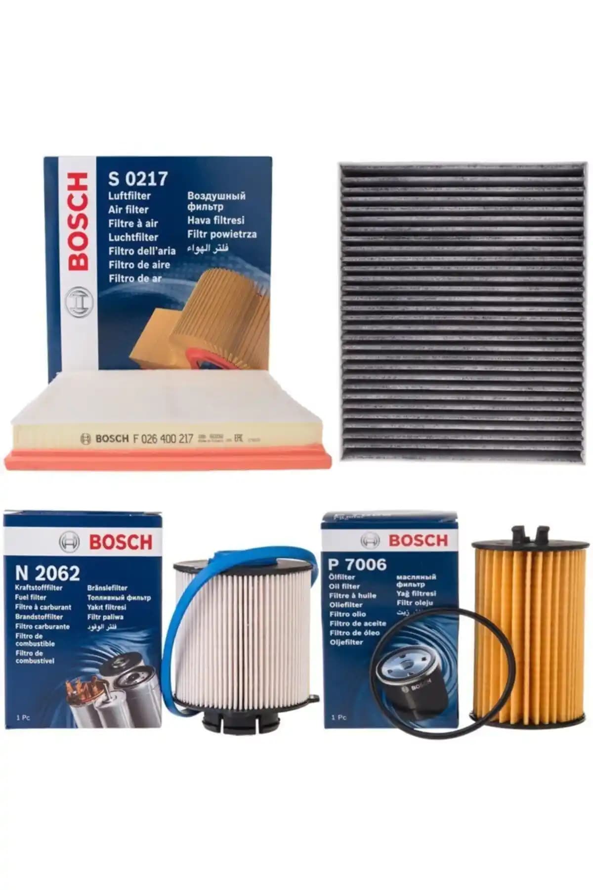 Bosch Opel Astra J 1.6 Dizel Filtre Bakım Setiyle Motor Performansını Koruyun