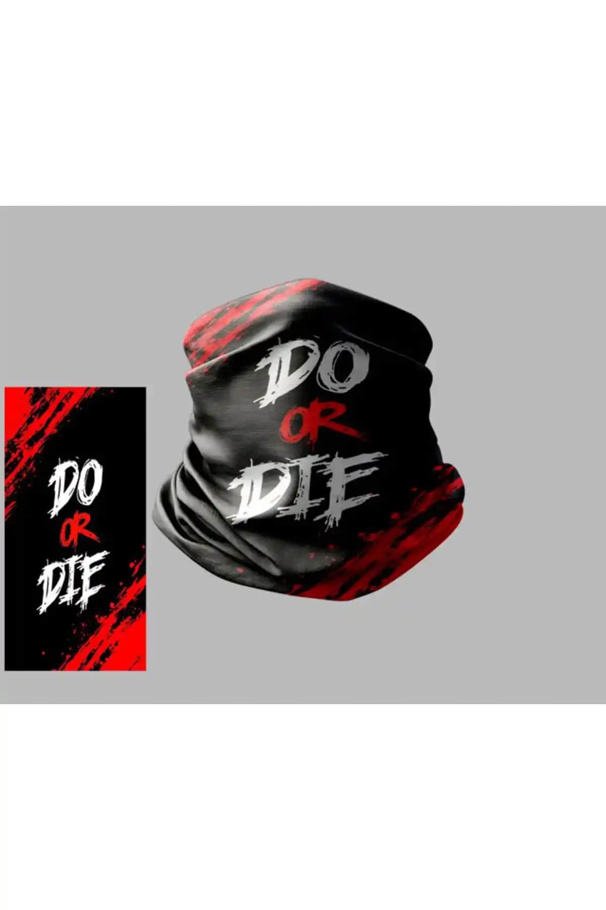 Buffalo Yazı Tasarımlı Motorcu Buff Maskesi: Şıklık ve Koruma Özellikleri