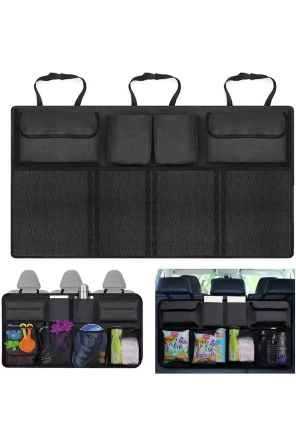 BYENS 8 Cepli Araç Bagaj Düzenleyici ile Aracınızda Düzen ve Temizlik Sağlayın