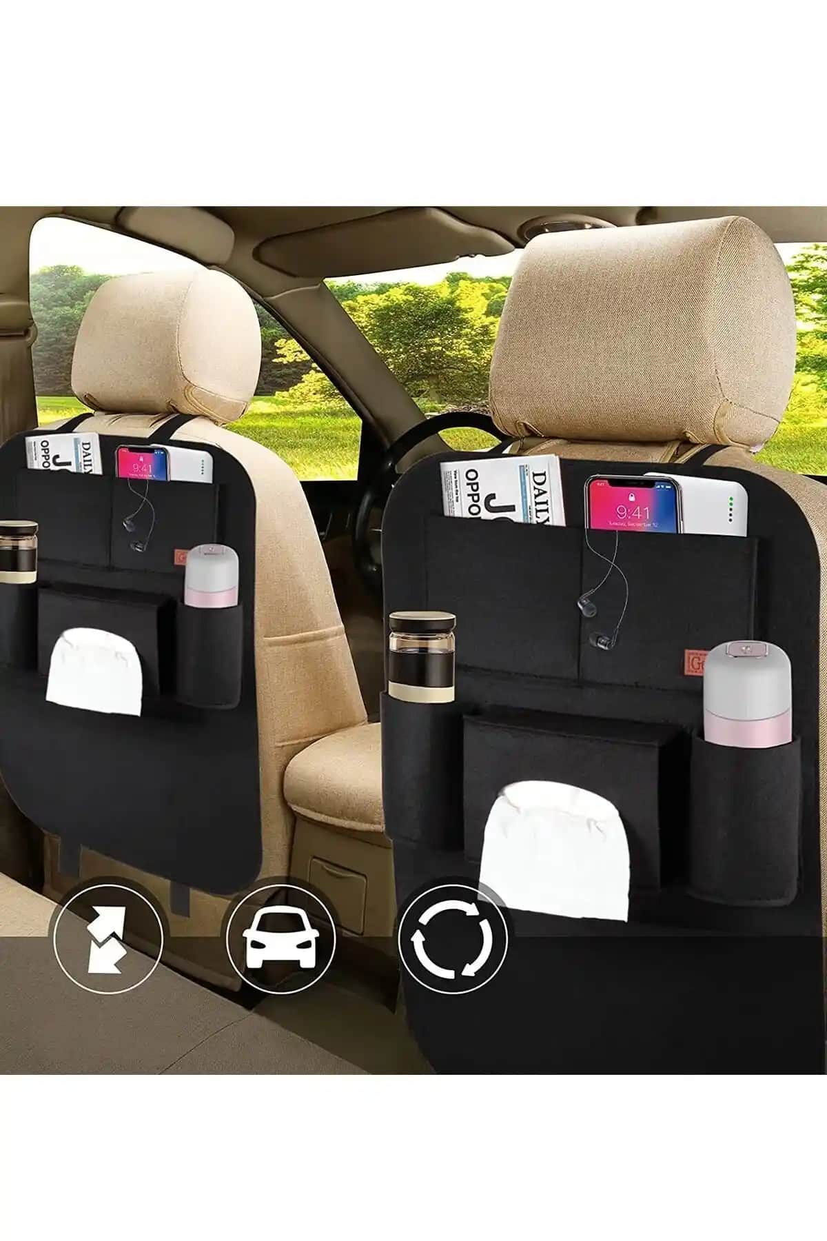 BYENS ve ZEYZEN Araba Koltuk Organizer Karşılaştırması ve Detaylı İnceleme