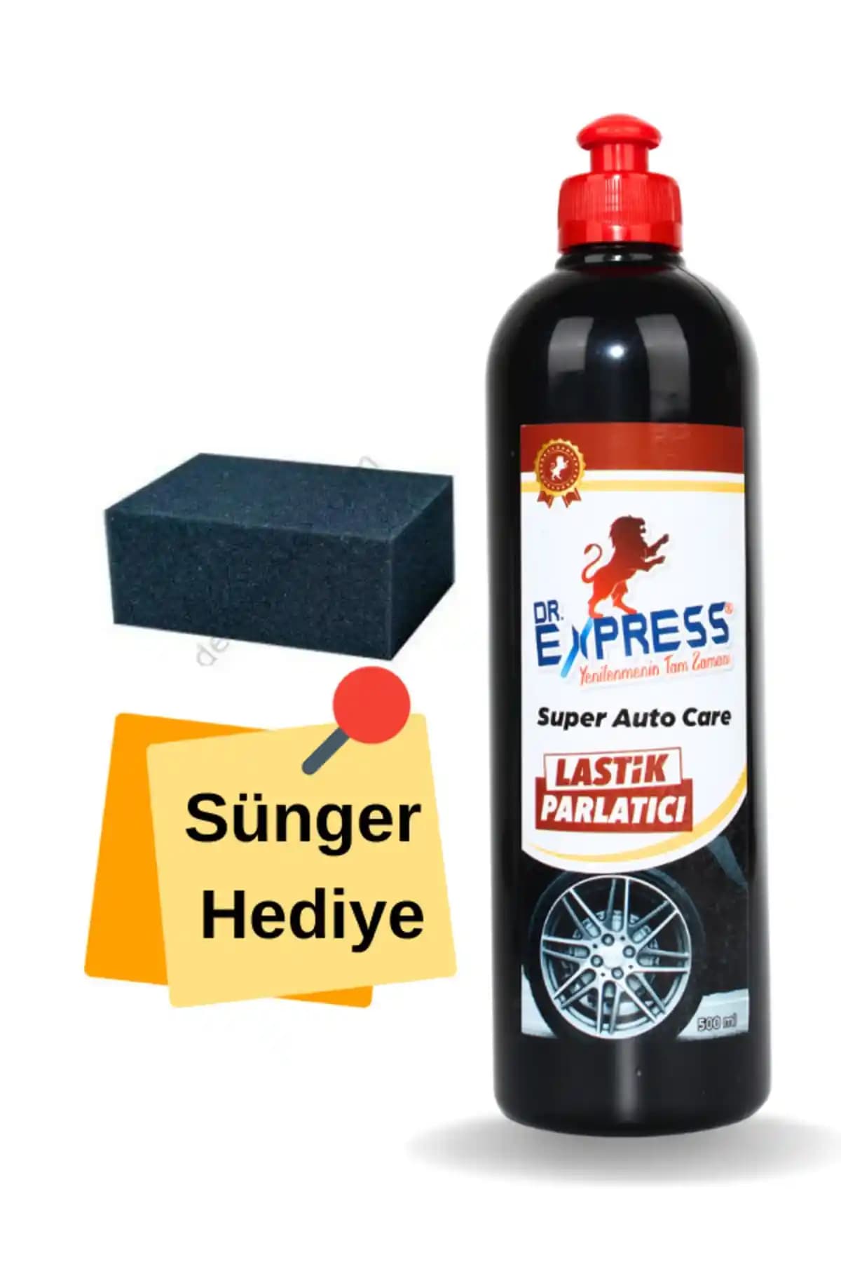 Drexpress Lastik Parlatıcı Jel ile Lastiklerinize Uzun Süreli Parlaklık ve Koruma Sağlayın