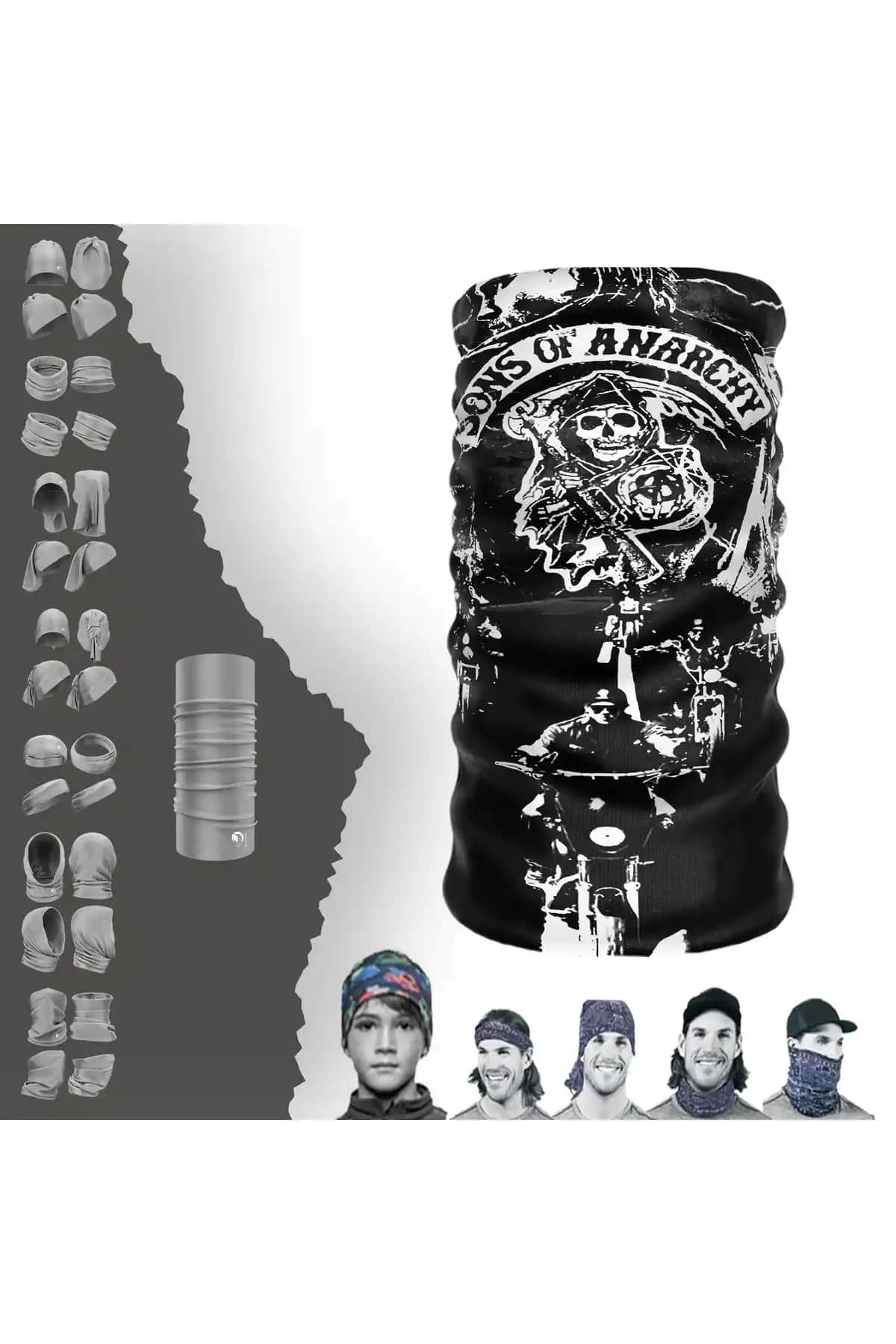 ema Sons Of Anarchy ve mottomia Yazlık Siyah Buff Karşılaştırması Yaz Ayları Konforu ve Stil İpuçları