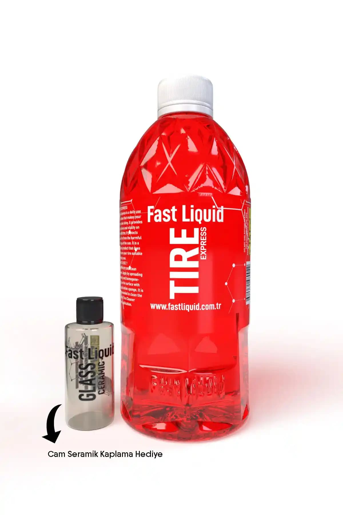 Fast Liquid Tire Express Lastik Parlatıcı: Uzun Süre Dayanıklı ve Parlak Lastik Görünümü