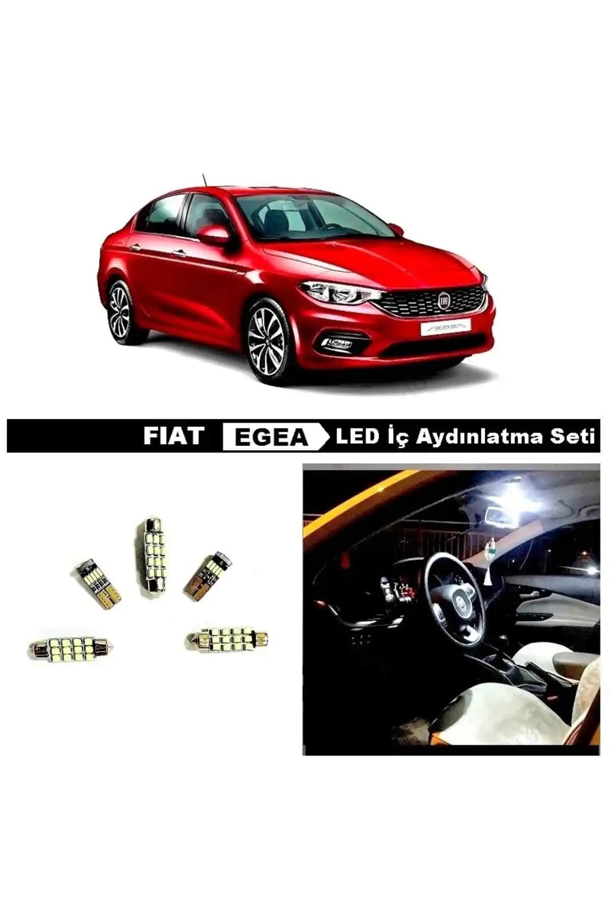 Fiat Egea İç Aydınlatma Ampul Seti: Modern ve Güçlü LED Çözüm