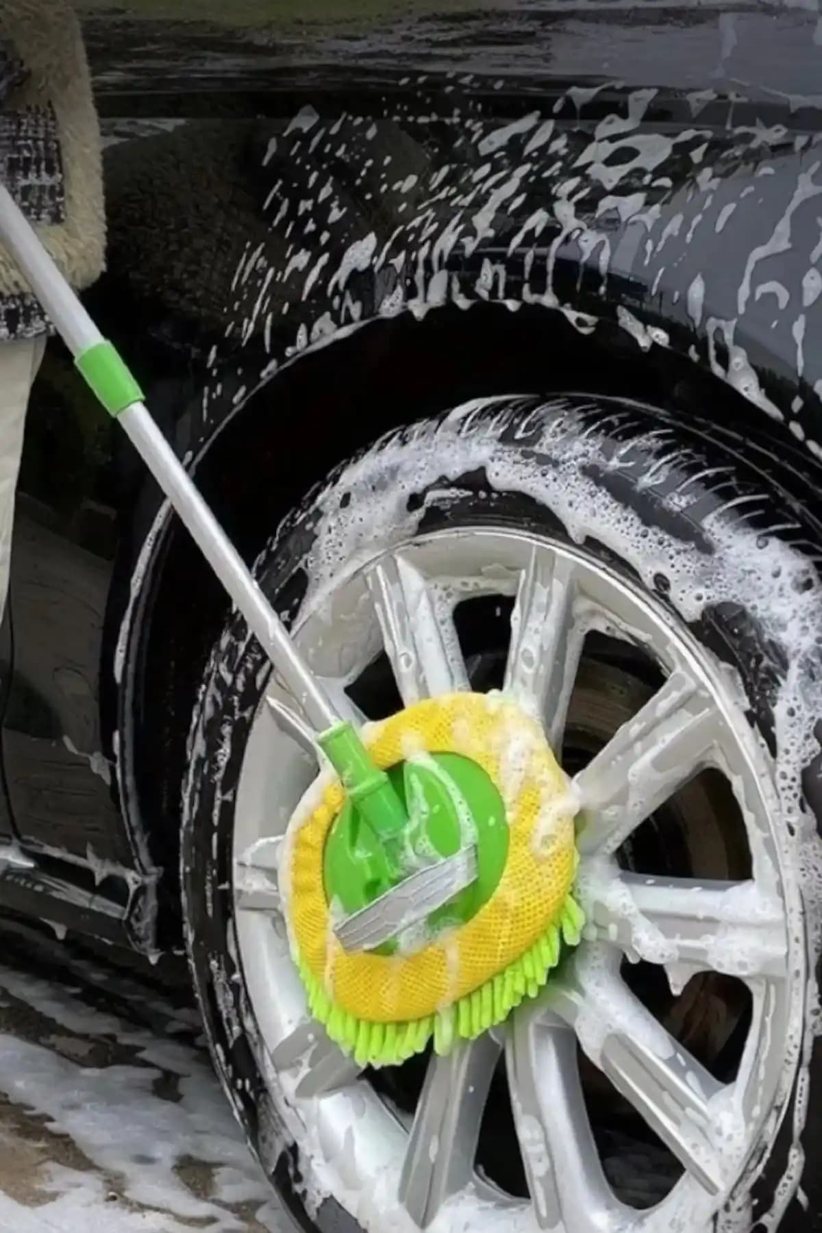 Fine Clean Teleskopik Araç Temizleme Fırçası Yüksek Performans ve Kolay Kullanım İçin