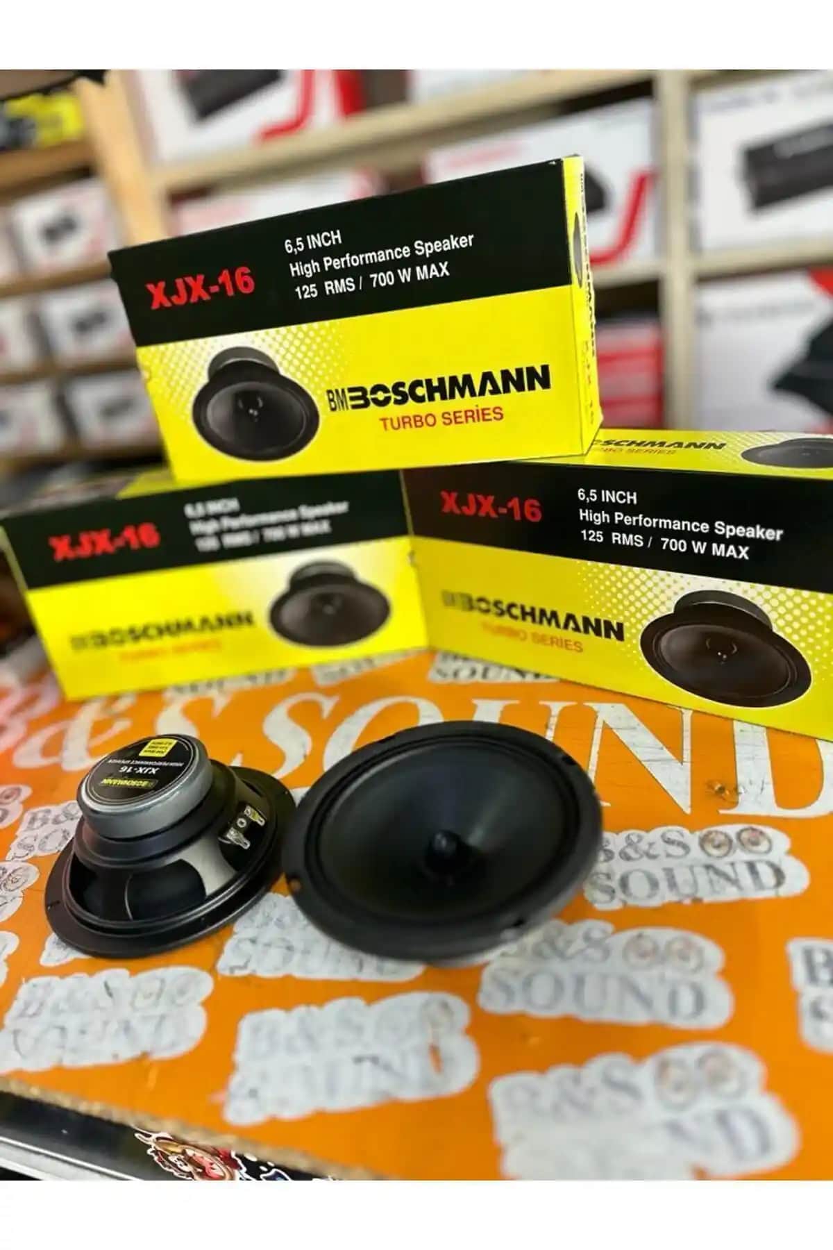 For-X Navigo Boschmann 16 cm Orta Ses Hoparlörleri Yüksek Performans ve Estetik Tasarım