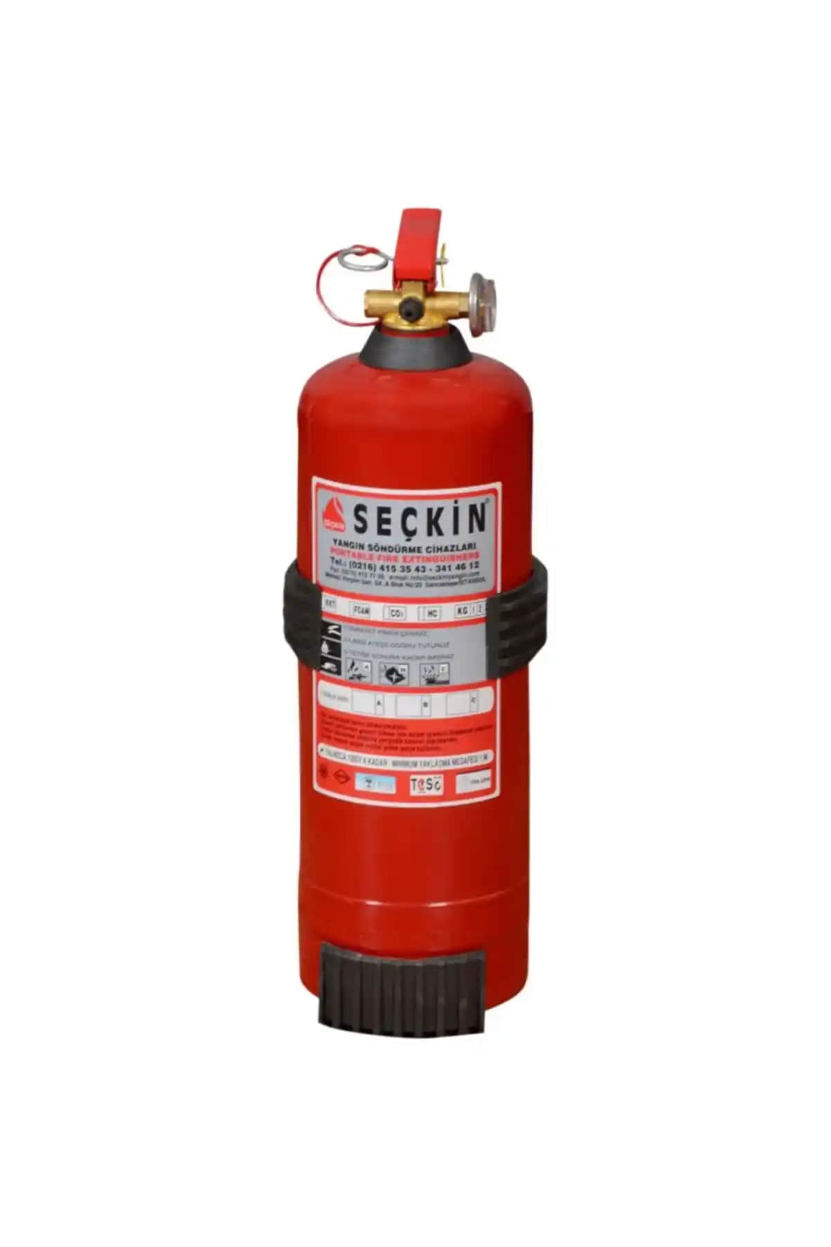 Genel Markalar 2kg Kuru Kimyevi Toz Yangın Söndürme Tüpü Güvenilir ve Kullanıcı Dostu