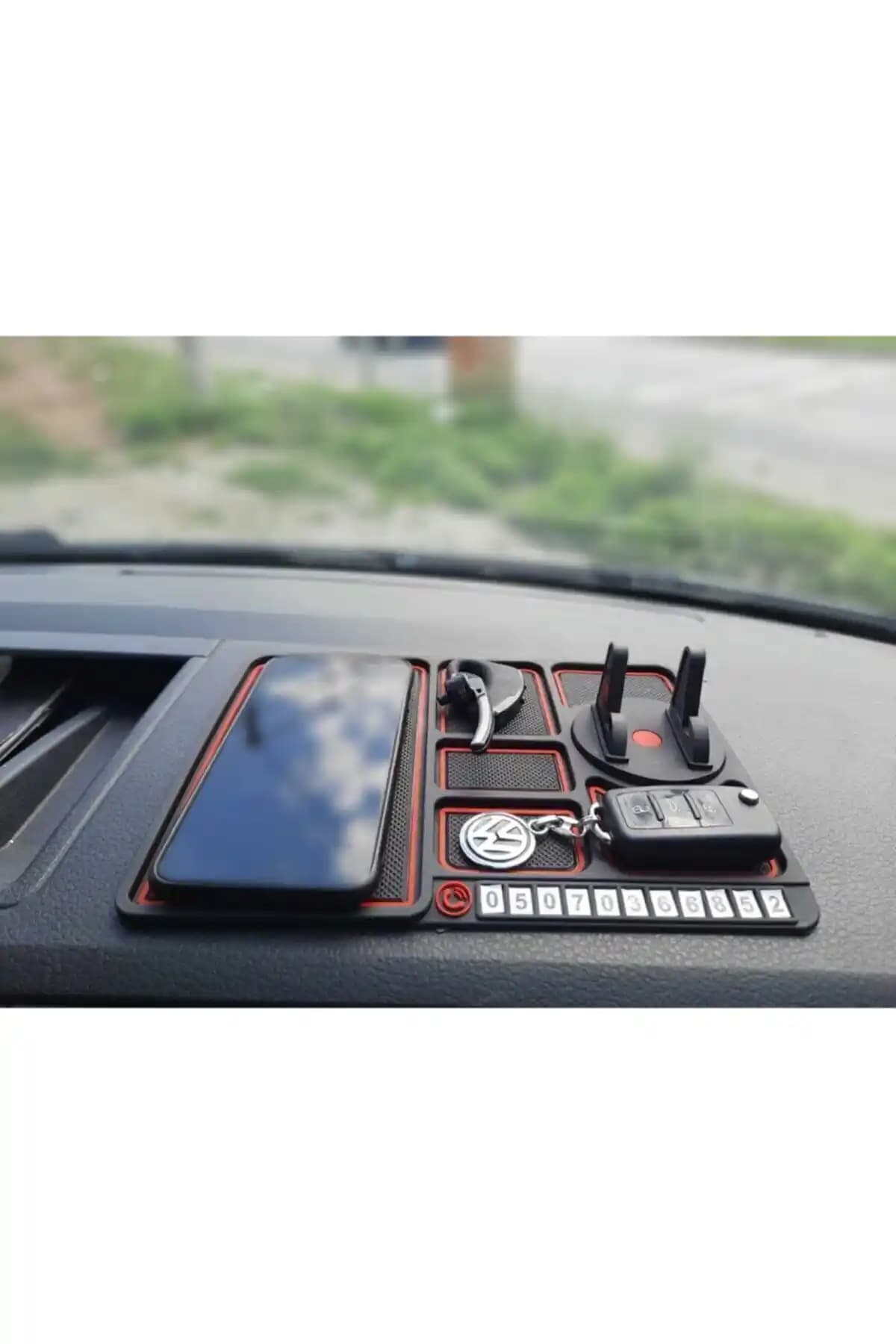 Genel Markalar Araç İçi Kaydırmaz Torpido Organizeri Çok Fonksiyonlu ve Dayanıklı Tasarım