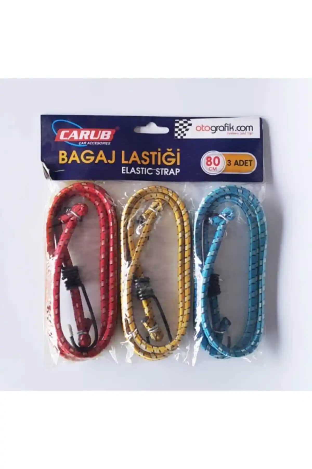Genel Markalar Carub Bagaj Lastiği 3'lü Paket: Dayanıklı ve Pratik Araç Koruma Çözümü