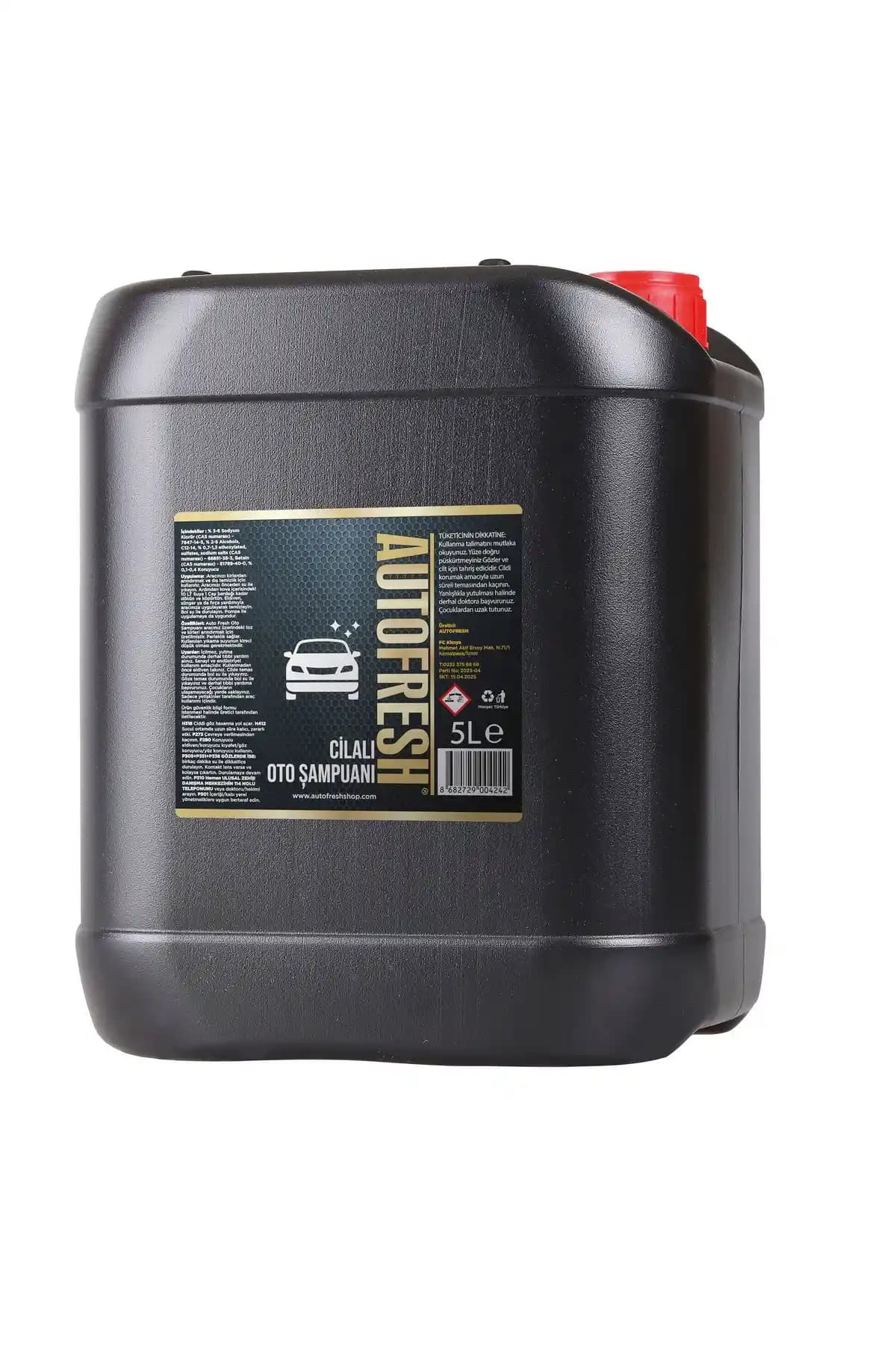 Genel Markalar Cilalı Oto Şampuanı 5 Kg ile Aracınızı Parlak ve Korunaklı Tutun
