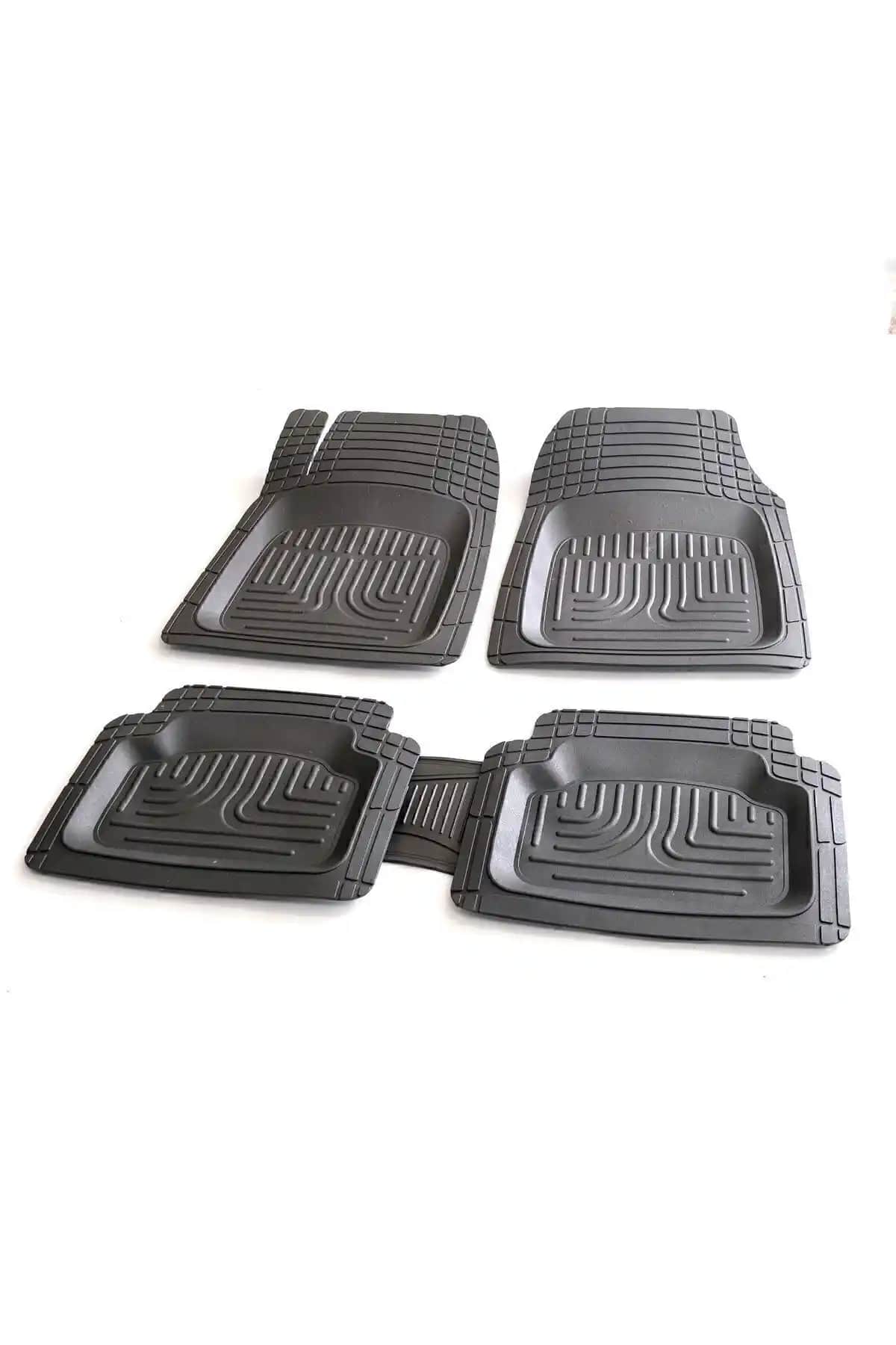 Genel Markalar Havuzlu Paspas Siyah 5 Parça - Dayanıklı ve Çok Yönlü Araç Paspası