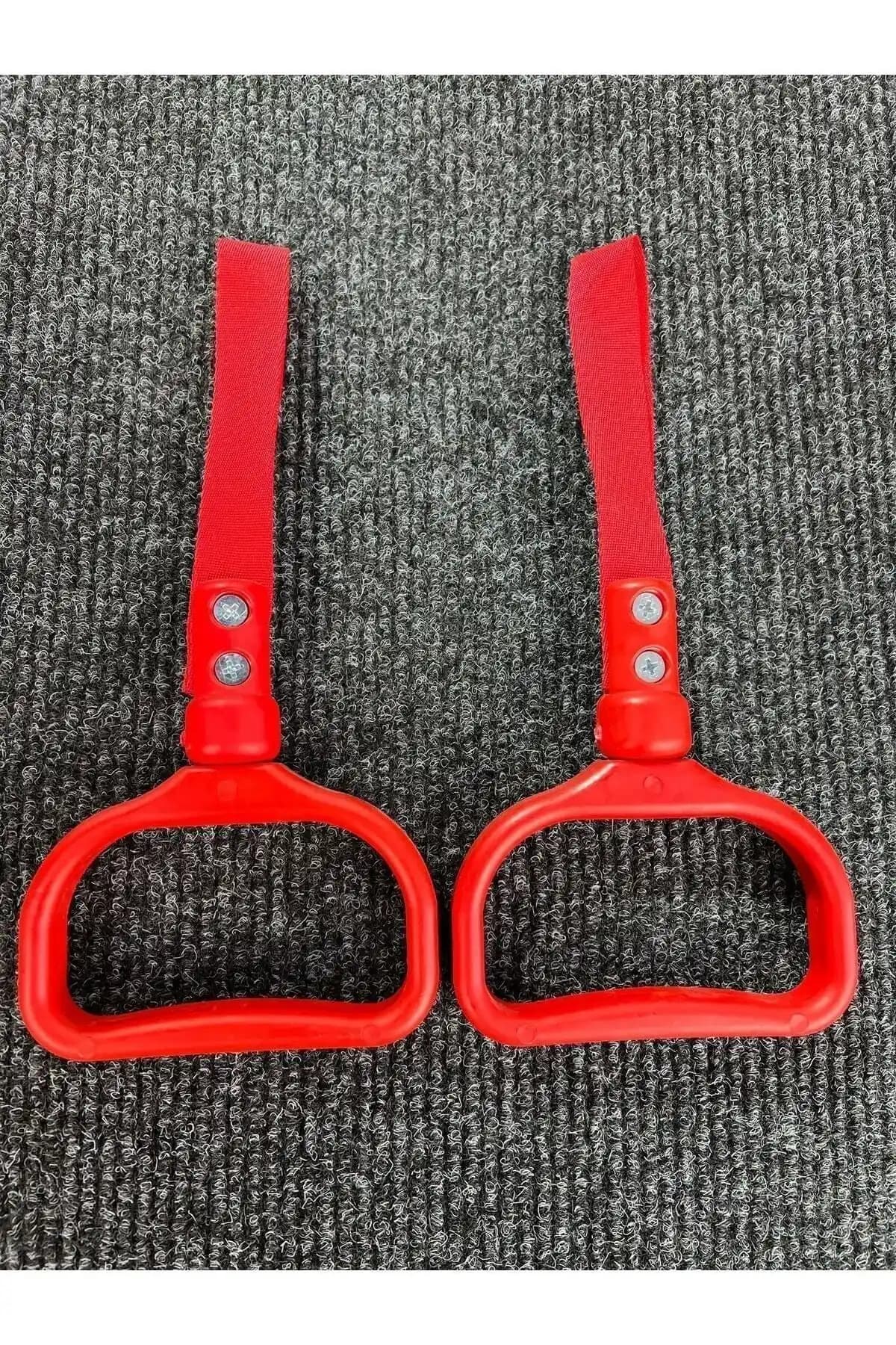 Genel Markalar Kırmızı Dönerli Oto El Tutamağı - Şık ve Kullanışlı Araç Aksesuarı