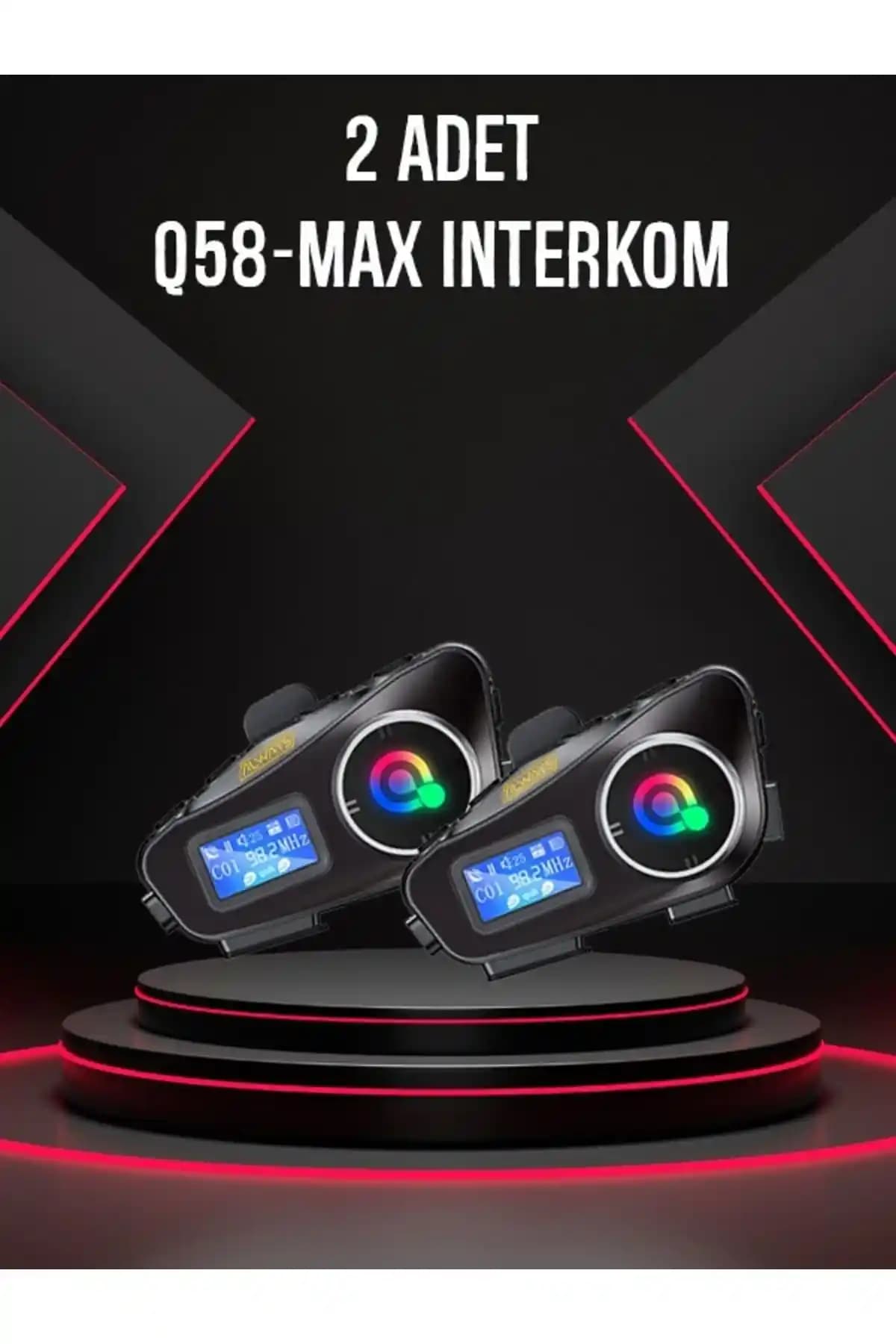 Genel Markalar Q58 Max Dijitool Kablosuz Motosiklet Kaskı İnterkom Özellikleri ve Kullanıcı Yorumları