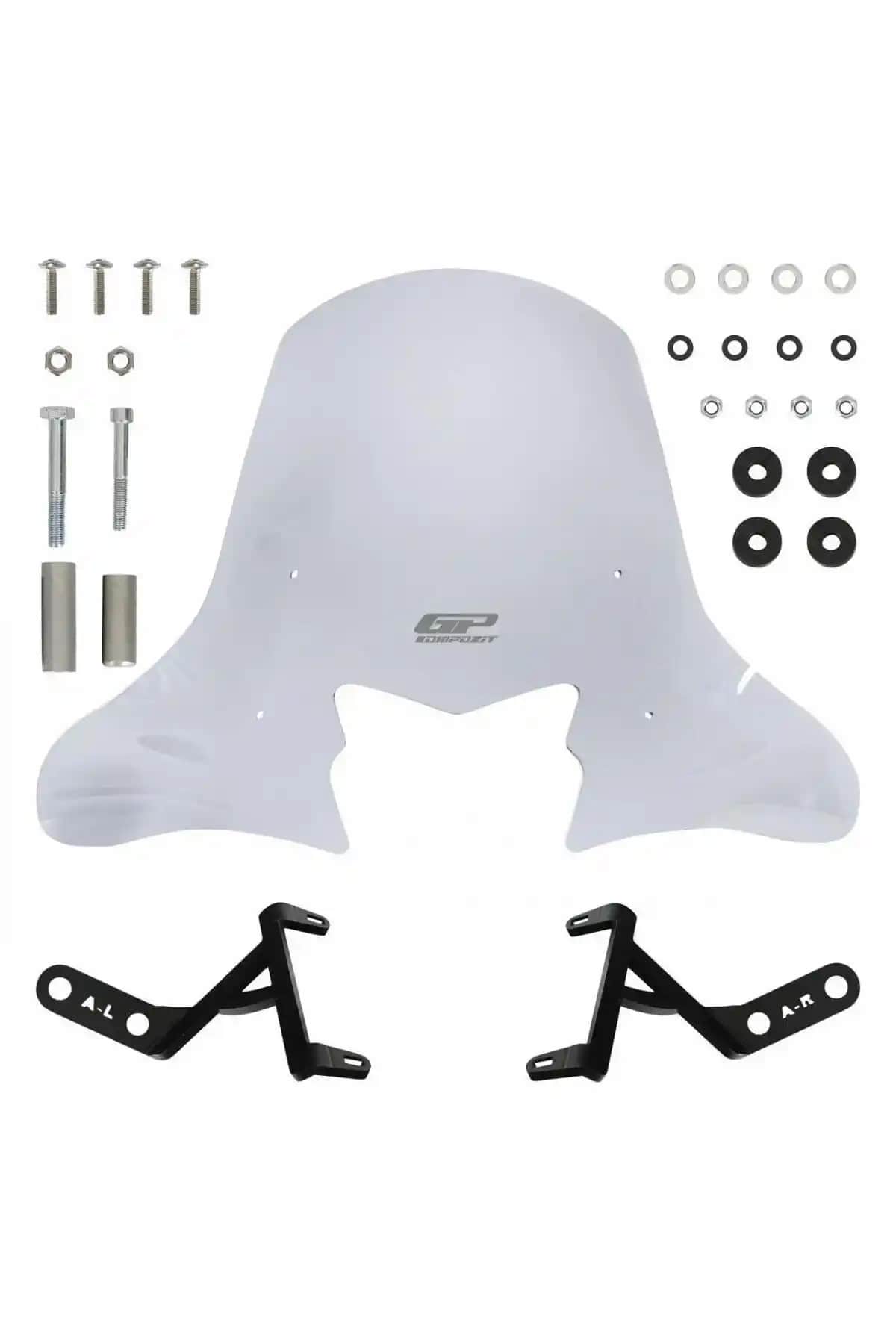 Honda Activa 2023-2024 İçin GP Kompozit Ön Cam Siperliği Güvenlik ve Konfor Sağlar