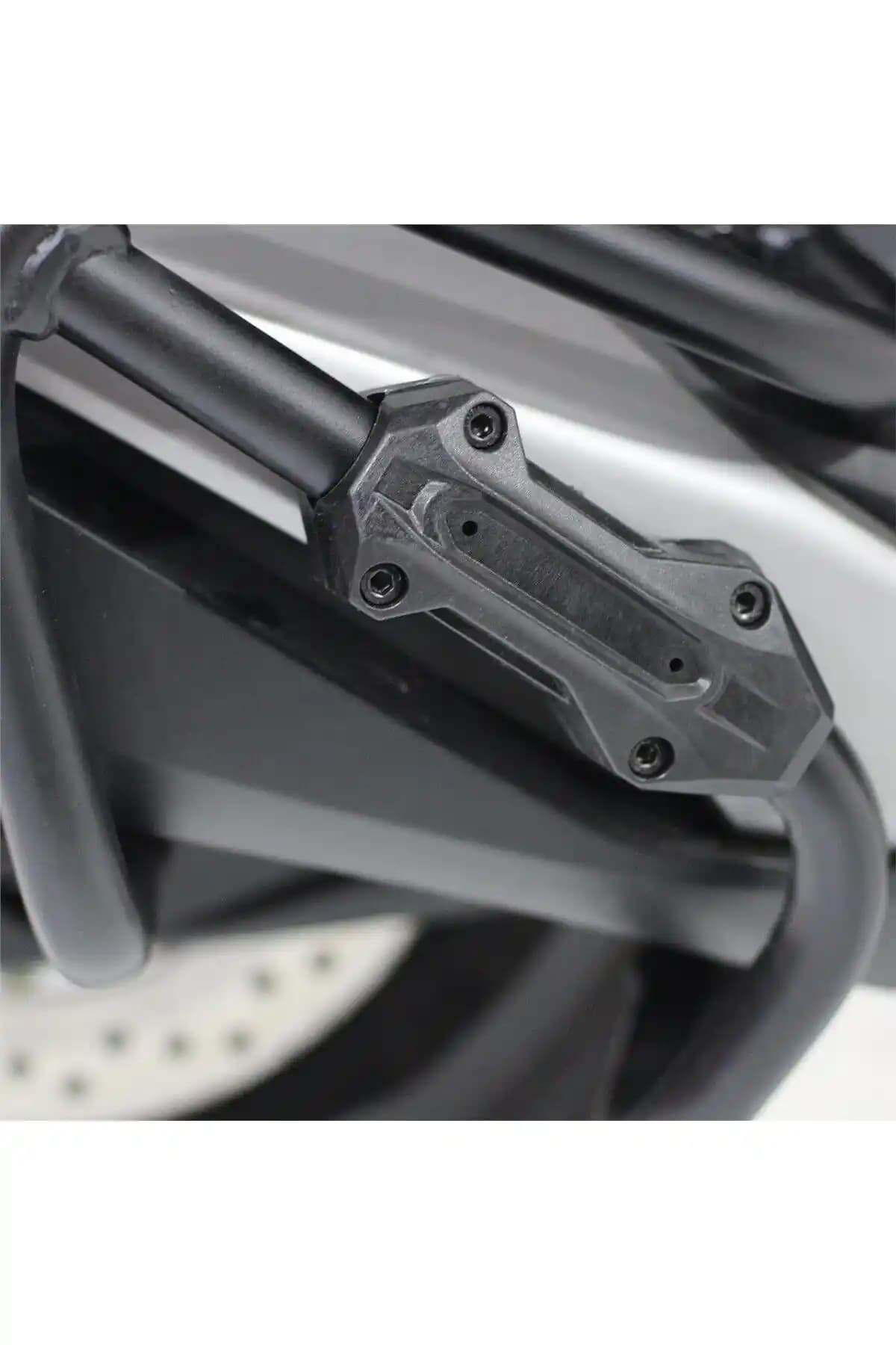 Honda Forza 250 için GP KOMPOZİT Siyah Egzoz Koruma Demiri 2018-2024