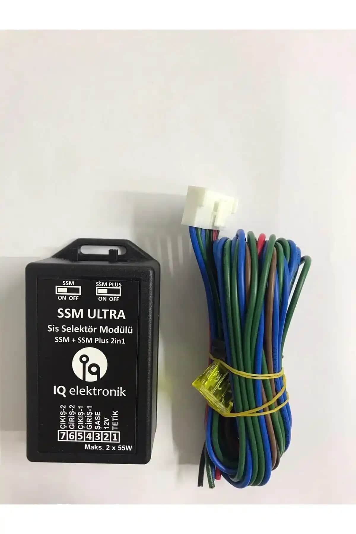 IQ Elektronik SSM Ultra Uyumlu Sis Sellektör Modülü Çiftli Set Citroen DS4 Uyumlu