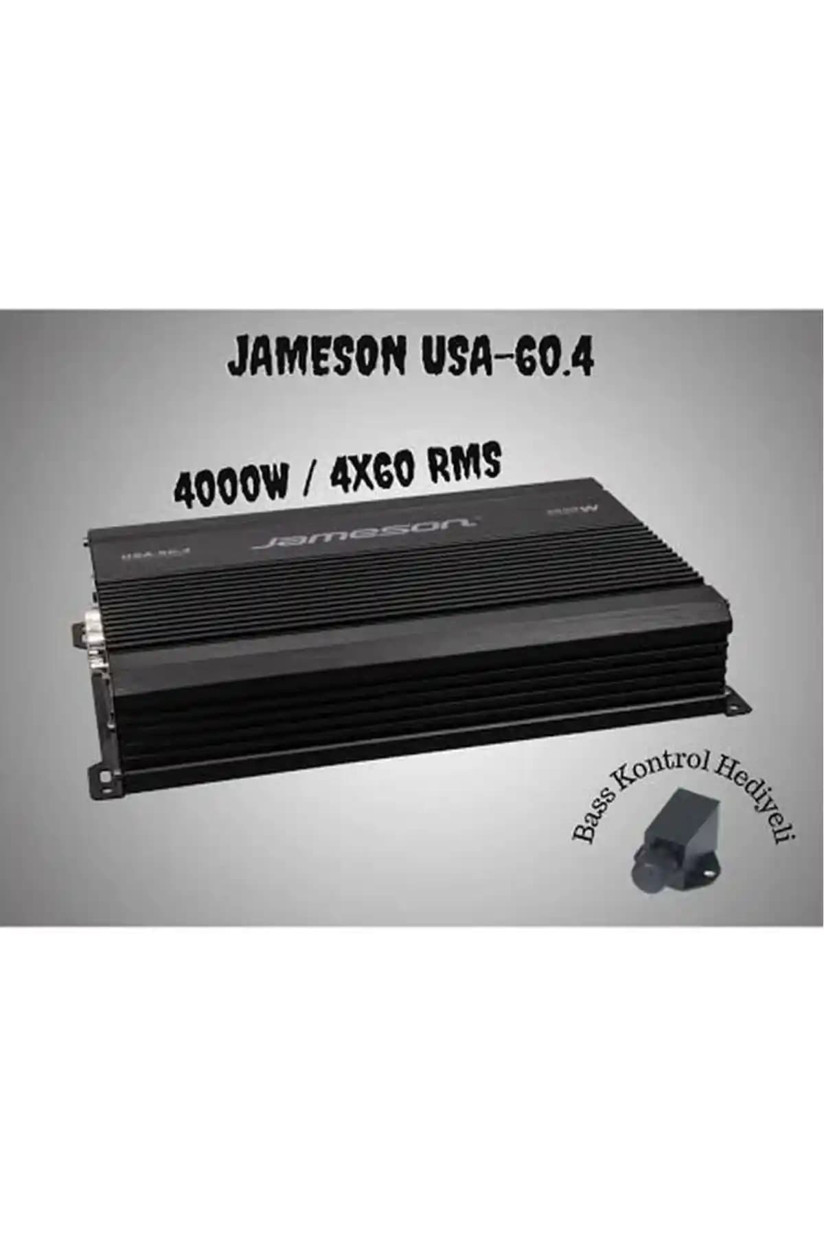 Jameson USA-60.4 Otomobil Amfisi: Güçlü Ses ve Dayanıklılık Bir Arada