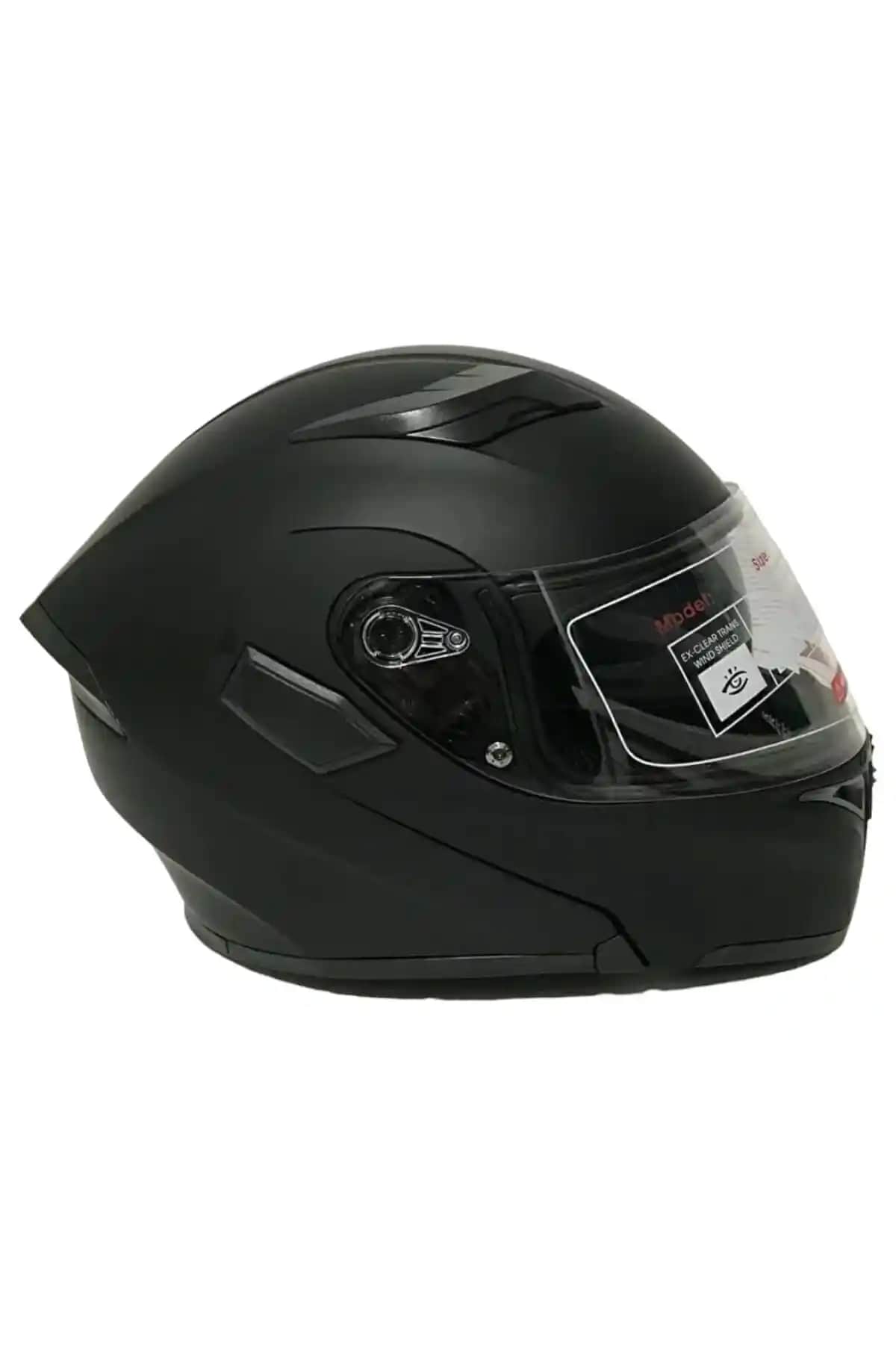 JK20 Mat Siyah Jk 902 Çene Pedli Güneş Vizörlü Motosiklet Kaskı İnceleme ve Detaylar