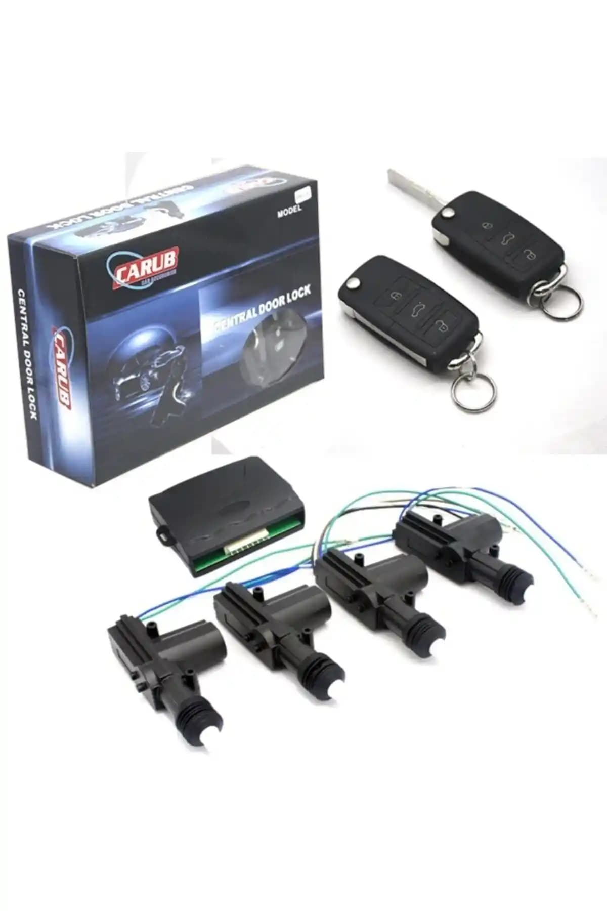 Karşılaştırmalı Güvenlik Sistemleri: Carub A+ ve Genel Markalar Merkezi Kilit Setleri