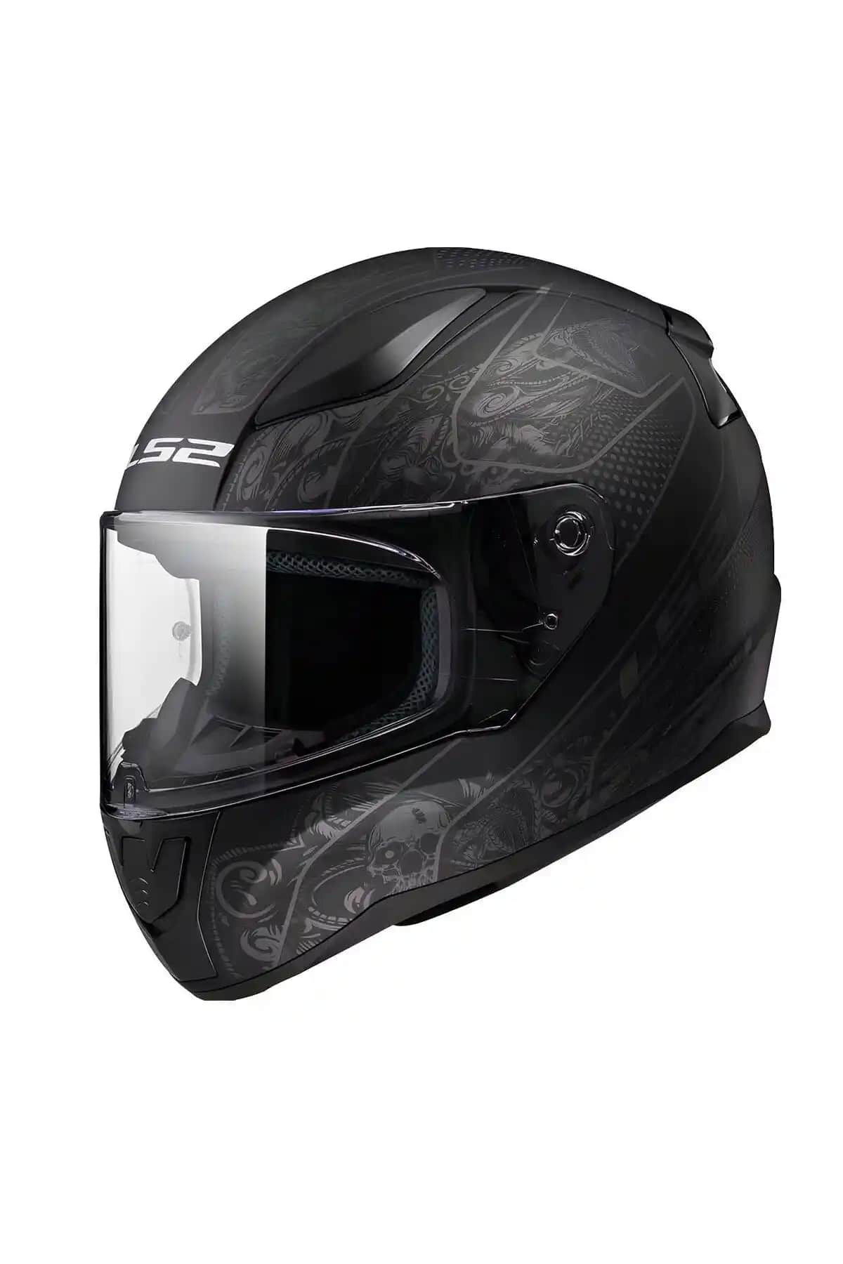 LS2 Rapid 2 Crypt Siyah Kask: Güvenlik ve Konfor Sunan Modern Motosiklet Kaskı