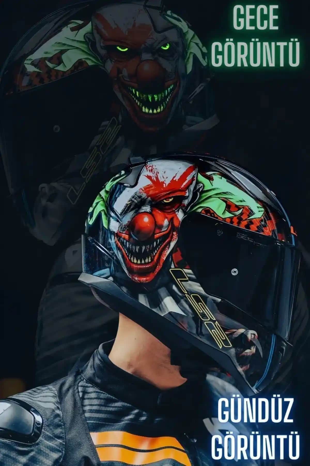 LS2 Rapid 2 Happy Dreams Siyah Vizörlü Kask Güvenlik ve Konfor Bir Arada