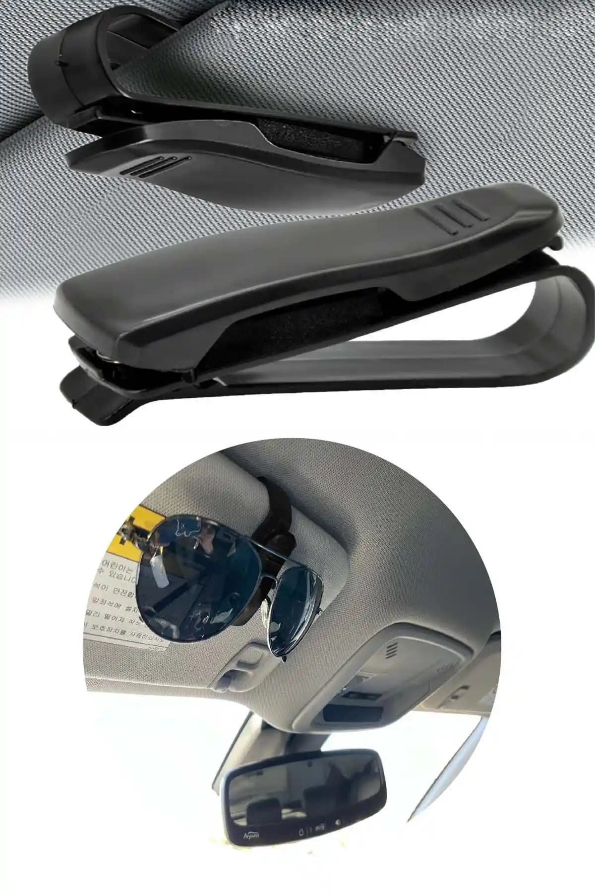 Mega Oto Market Gözlük ve Kart Tutucu: Araç İçi Pratik ve Güvenli Saklama Çözümü