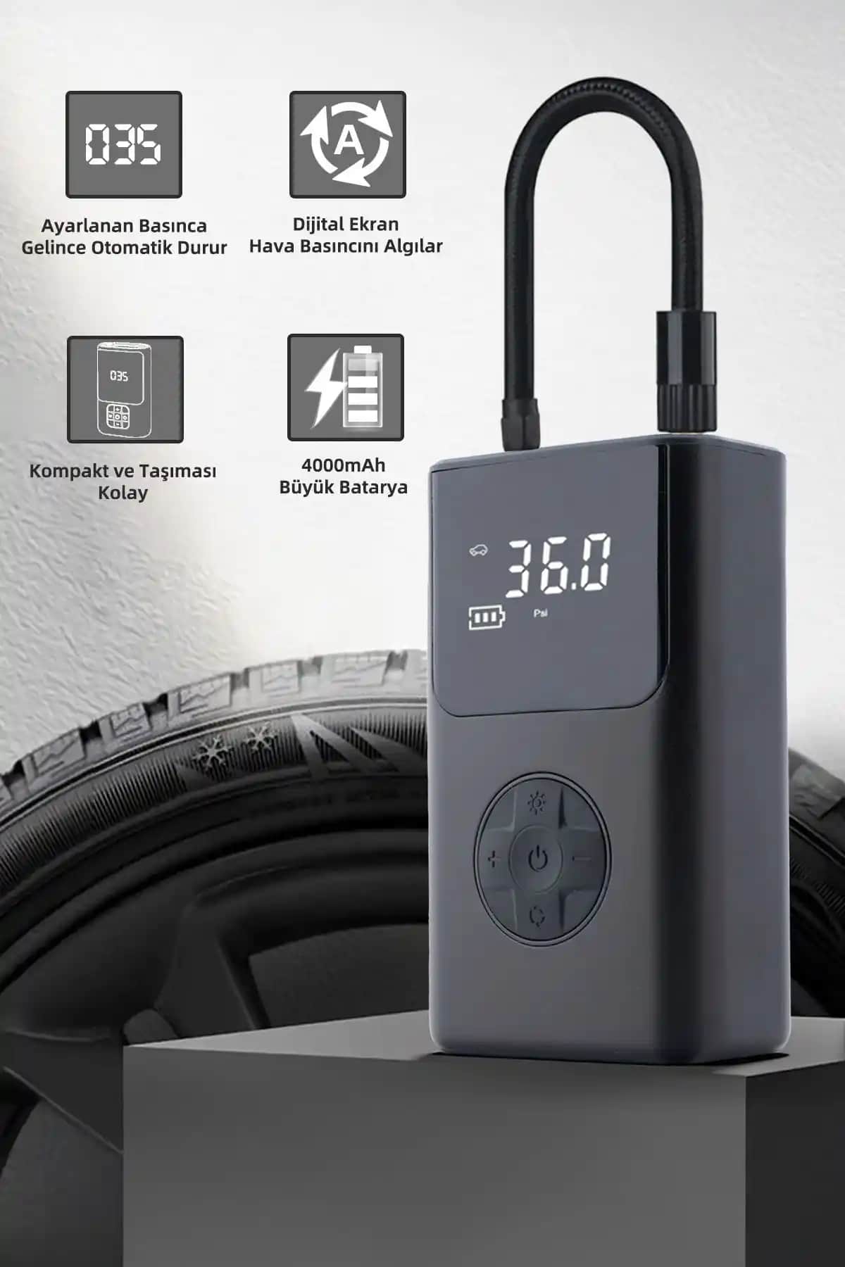 Mioji Mio 11 Plus ve Xiaomi Mi Taşınabilir Hava Pompası Karşılaştırması