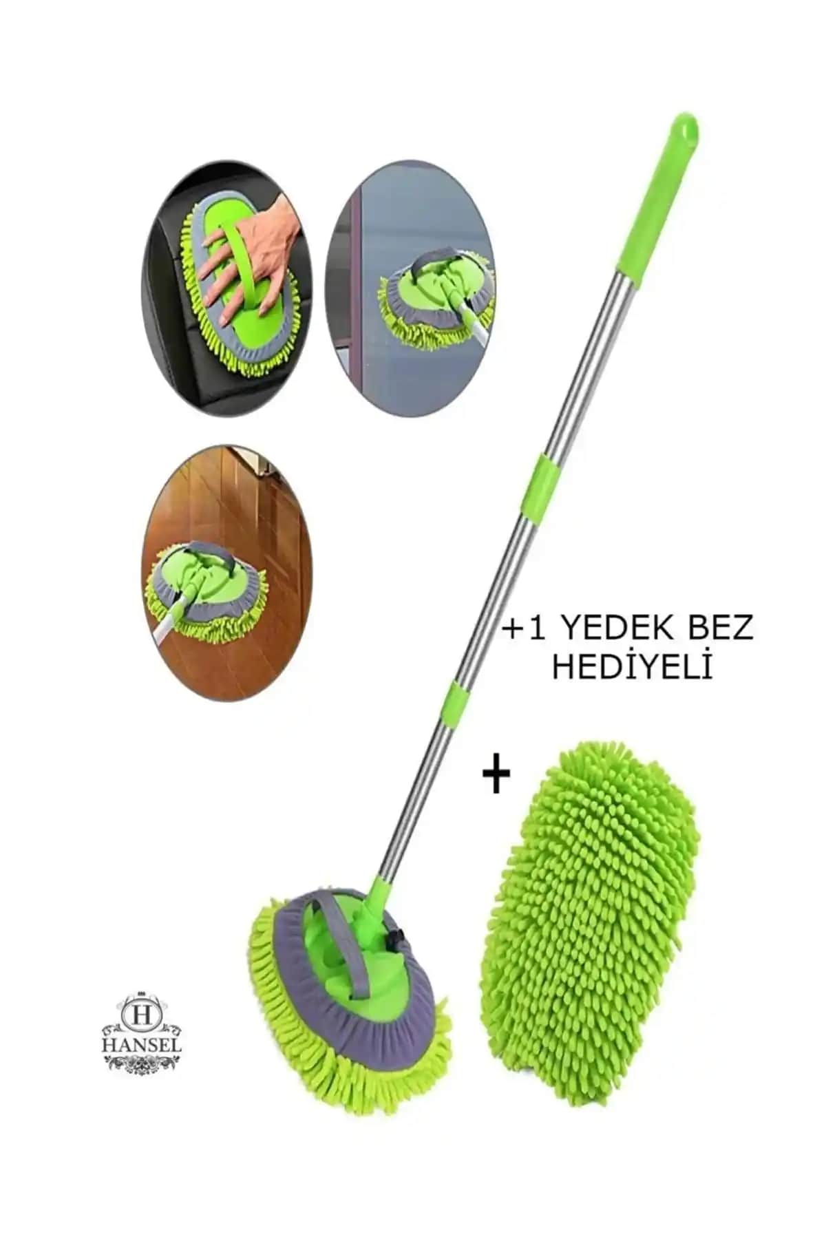 MissClean Çok Fonksiyonlu Mikrofiber Araba Yıkama Fırçası ile Pratik ve Etkili Temizlik Çözümü