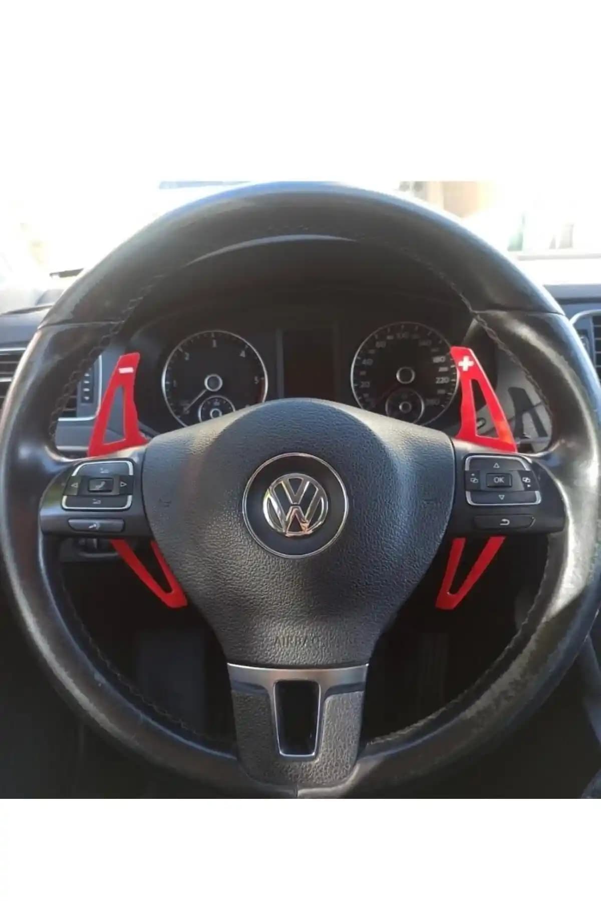 NightFashion F1 Kulakçık Pedal Shift Kırmızı Spor Otomobil Aksesuarı