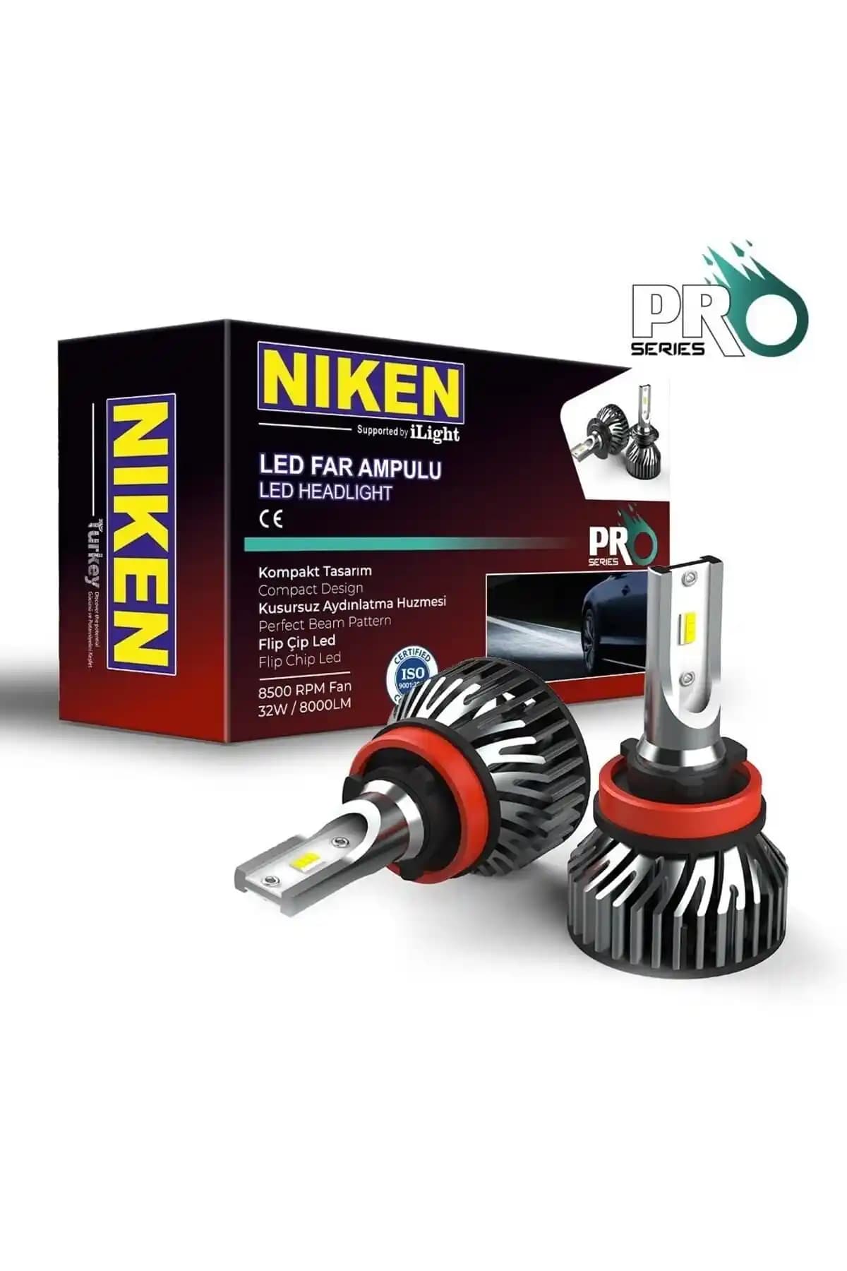 Niken H11 LED Xenon Far Aydınlatma Seti: Yüksek Performanslı ve Kolay Montajlı Araç Aydınlatması