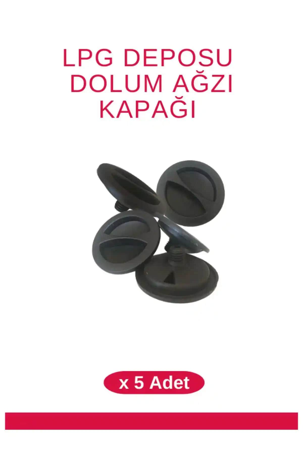 OEM Atiker LPG Depo Dolum Ağzı İnce Diş Güvenli ve Uyumlu 5 Adet