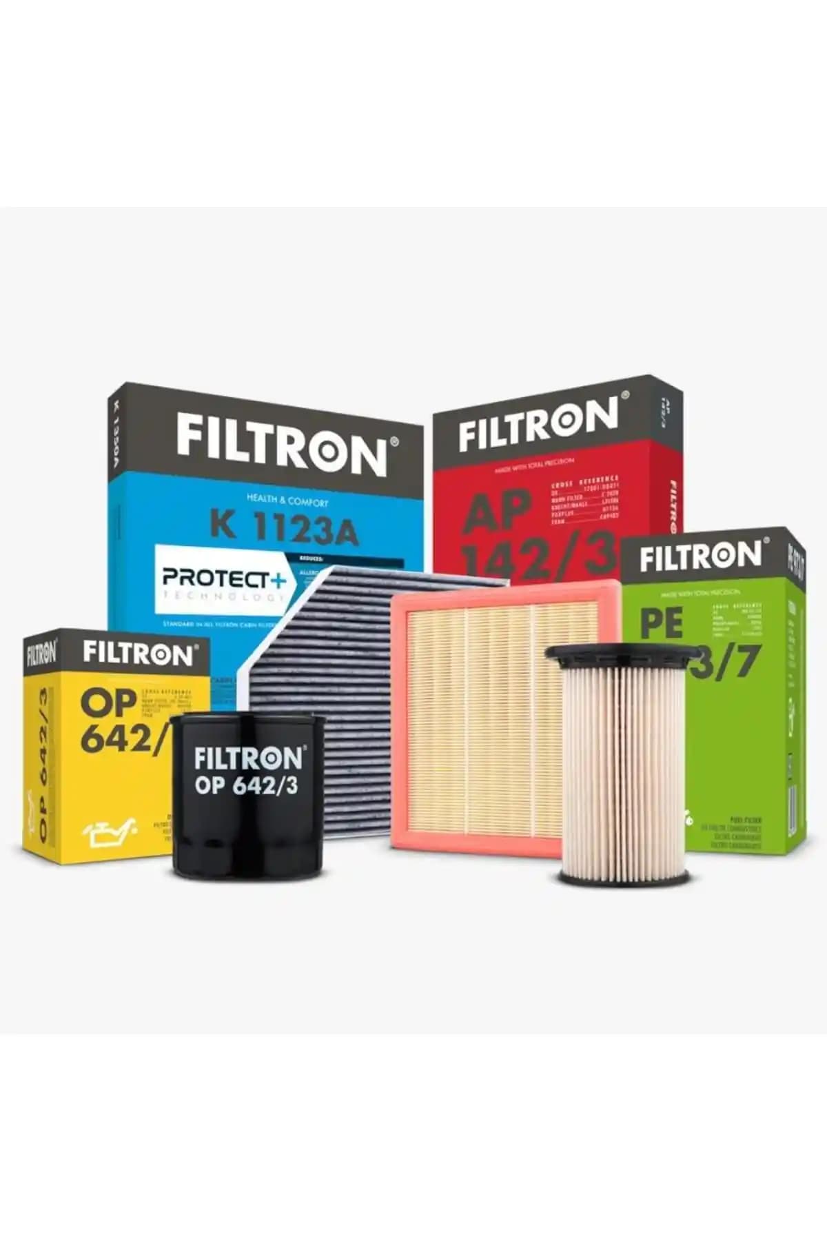 Opel Astra H 1.6 için Filtron Filtre Bakım Seti: Kaliteli ve Güvenilir Otomotiv Bakımı