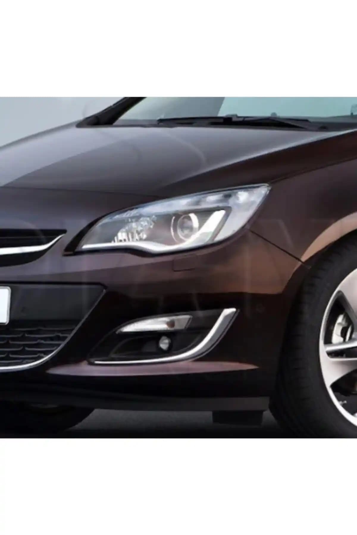 Opel Astra J Sedan İçin Paslanmaz Çelik Sis Farı Çerçevesi Seti Modern ve Dayanıklı Tasarım