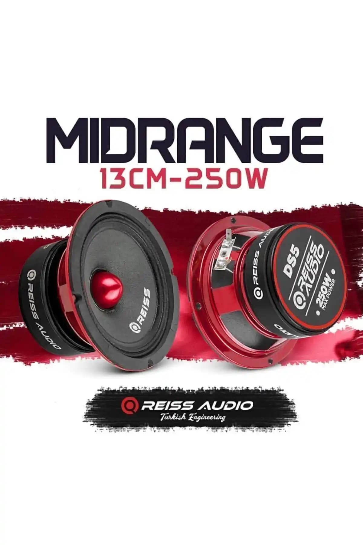 REISS AUDIO Rs-ds5 Midrange Hoparlörler: Yüksek Ses Kalitesi ve Güçlü Performans