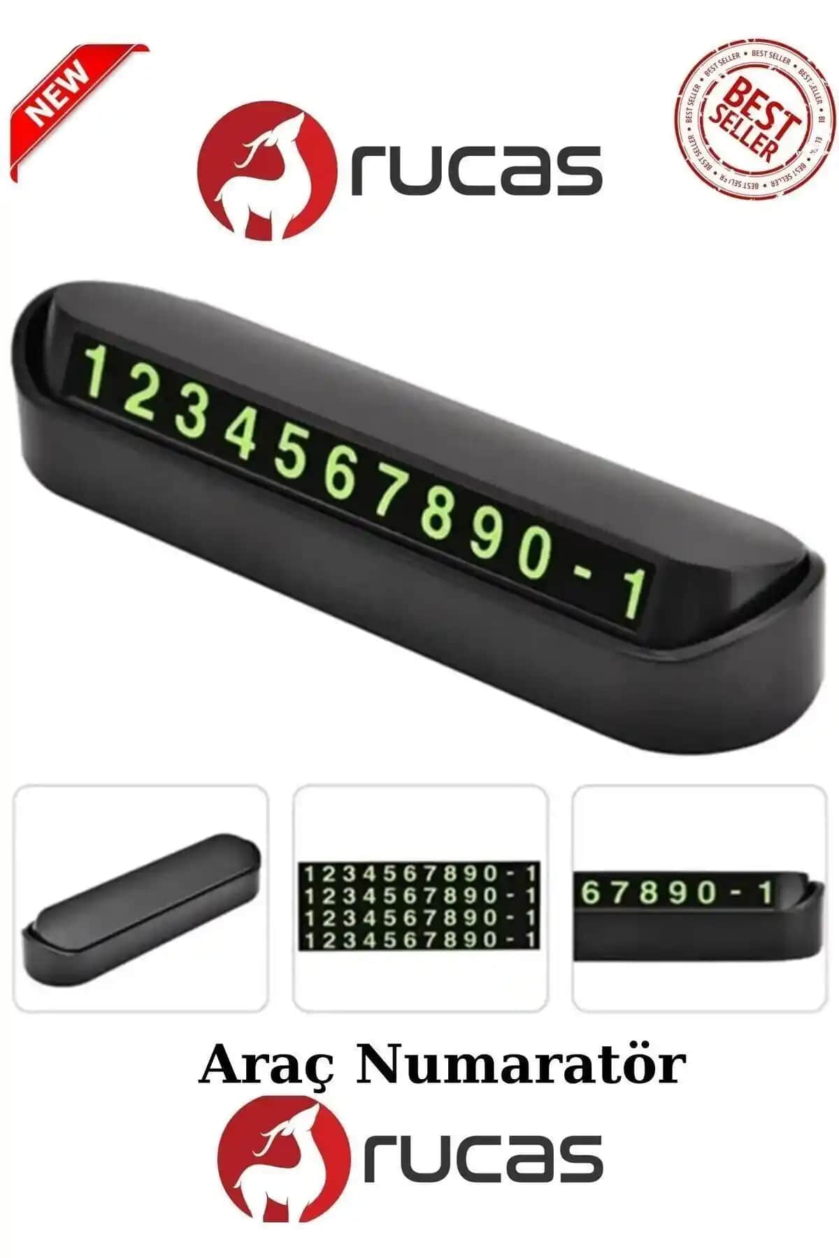 Rucas Araç Park Numaratör Numaratik Parktel Fosforlu Tasarım ve Kullanım İpuçları