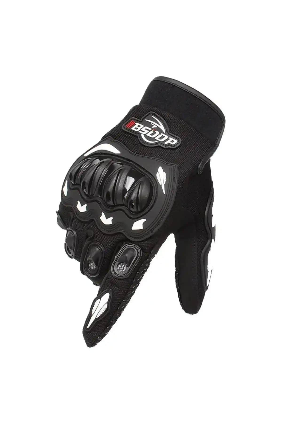 Schulzz Siyah Unisex Profesyonel Güvenlikli Motosiklet Eldiveni Ürün Tanıtımı ve Özellikleri