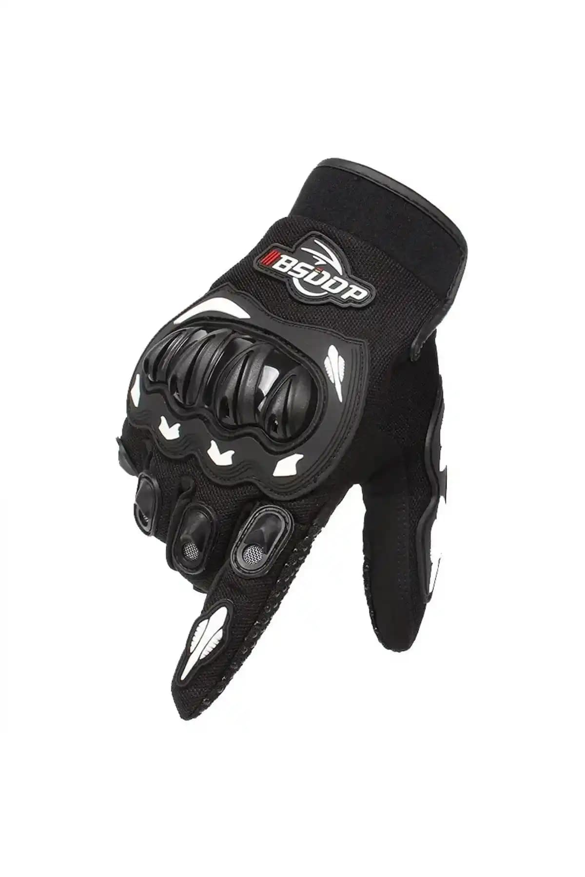 Schulzz Siyah Unisex Profesyonel Güvenlikli Motosiklet Eldiveni Ürün Tanıtımı ve Özellikleri